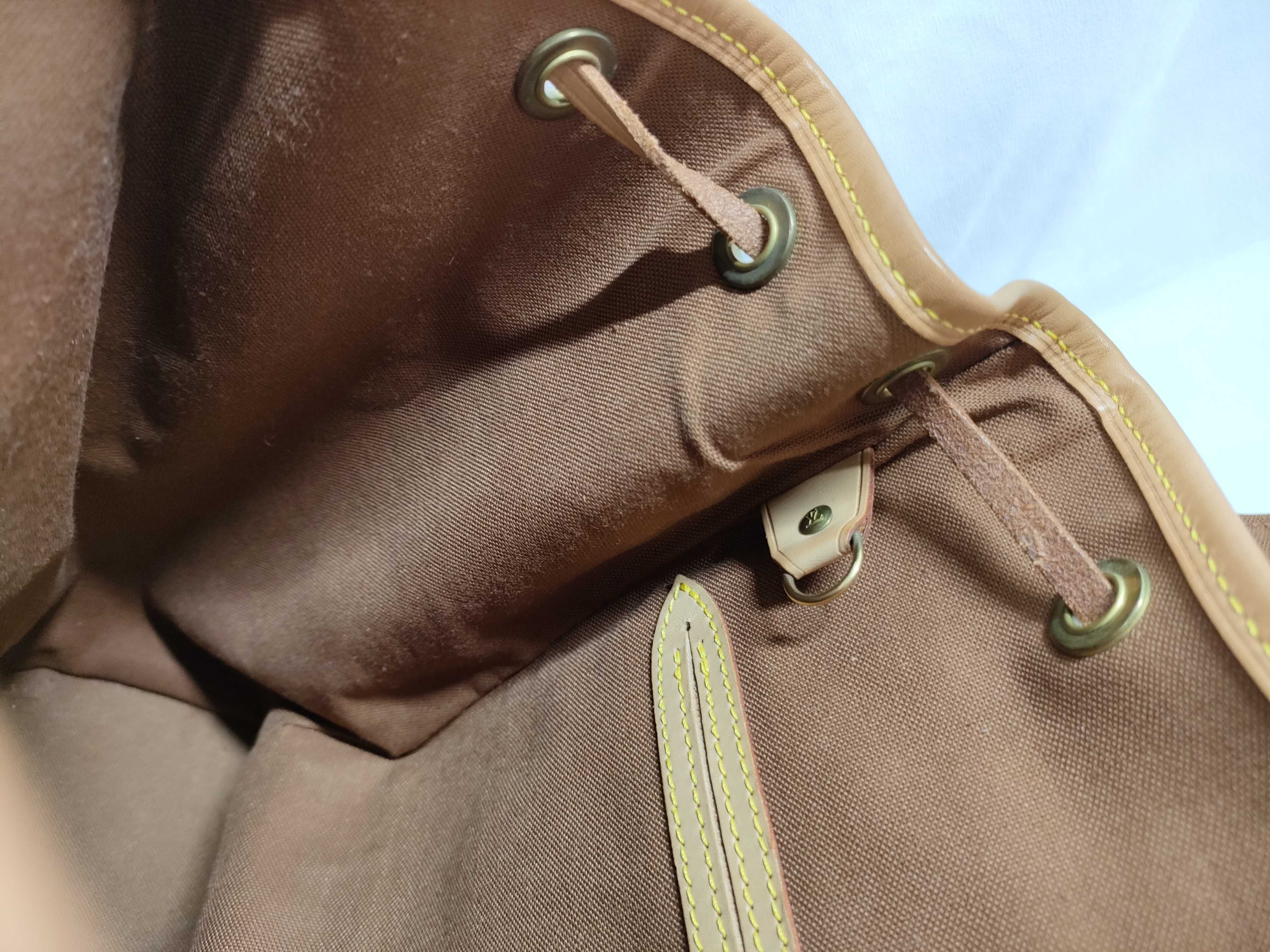 【水曜終了】(10218_0061)LOUIS VUITTON モノグラム モンスリMM リュックサック
