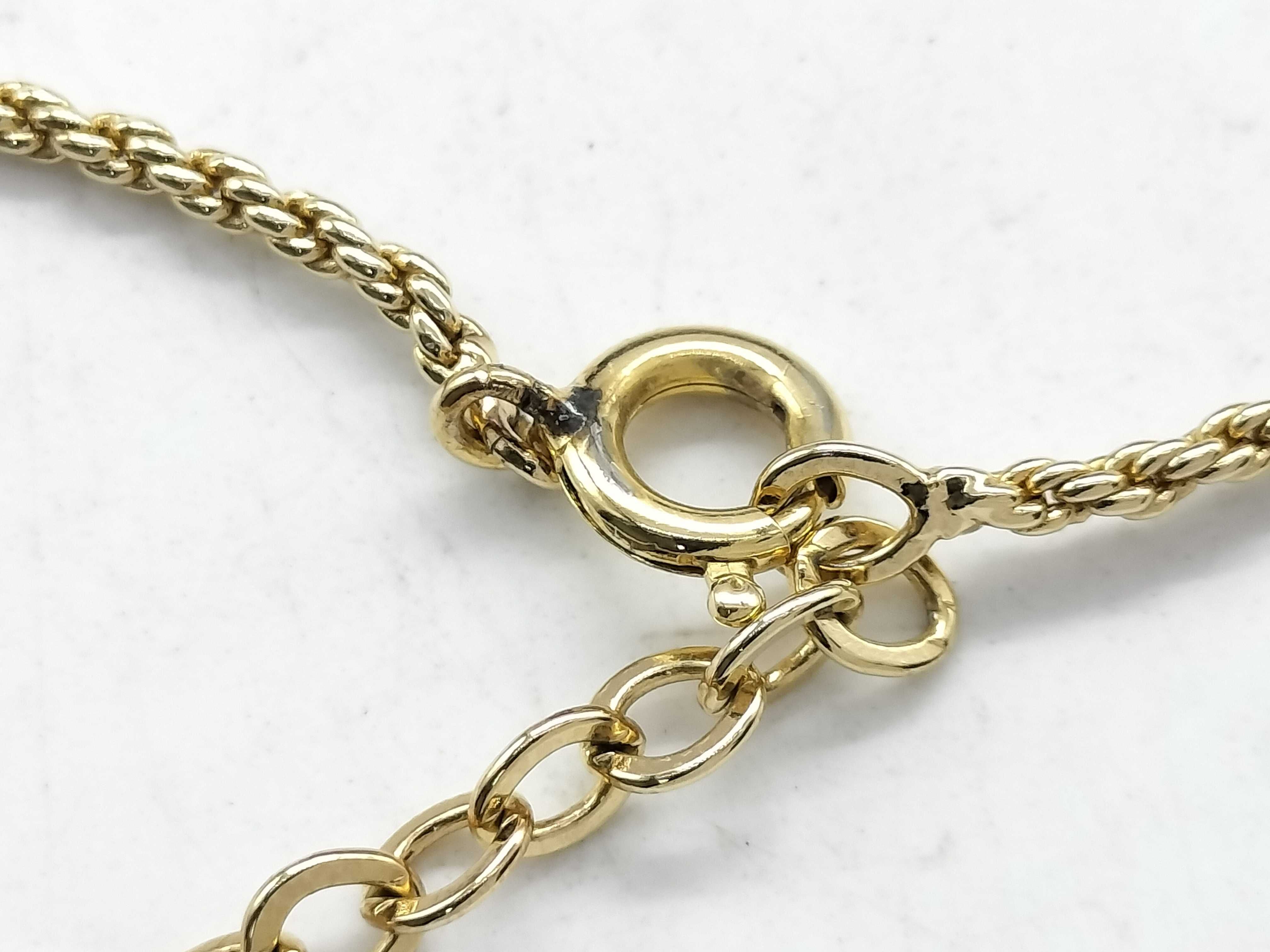 【水曜終了】(10221_0706)Dior ロゴ ラウンドネックレス ゴールド ネックレス