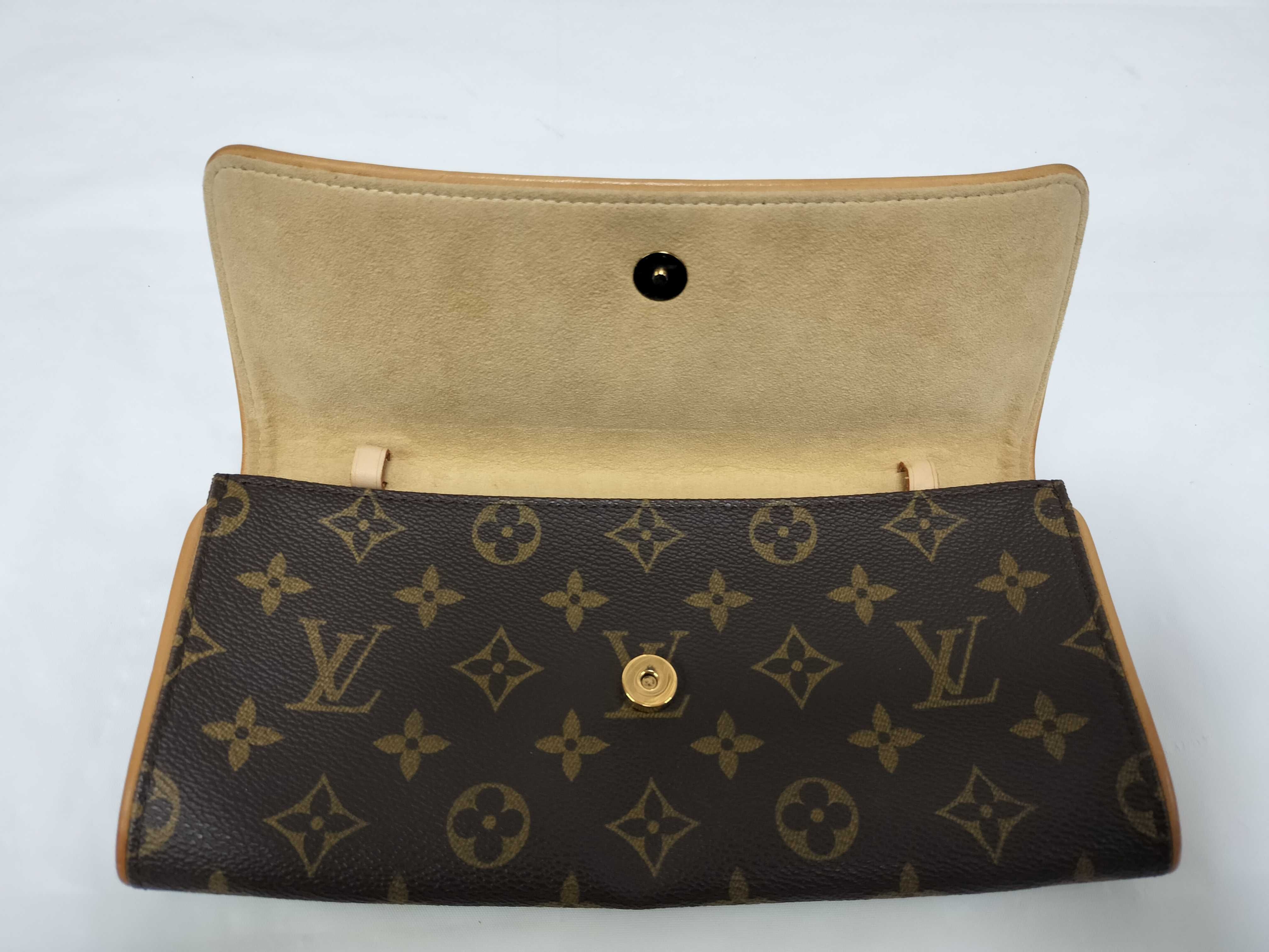 【水曜終了】(10229_0072)LOUIS VUITTON モノグラム ポシェットツイン/ST欠損 ウエストバッグ