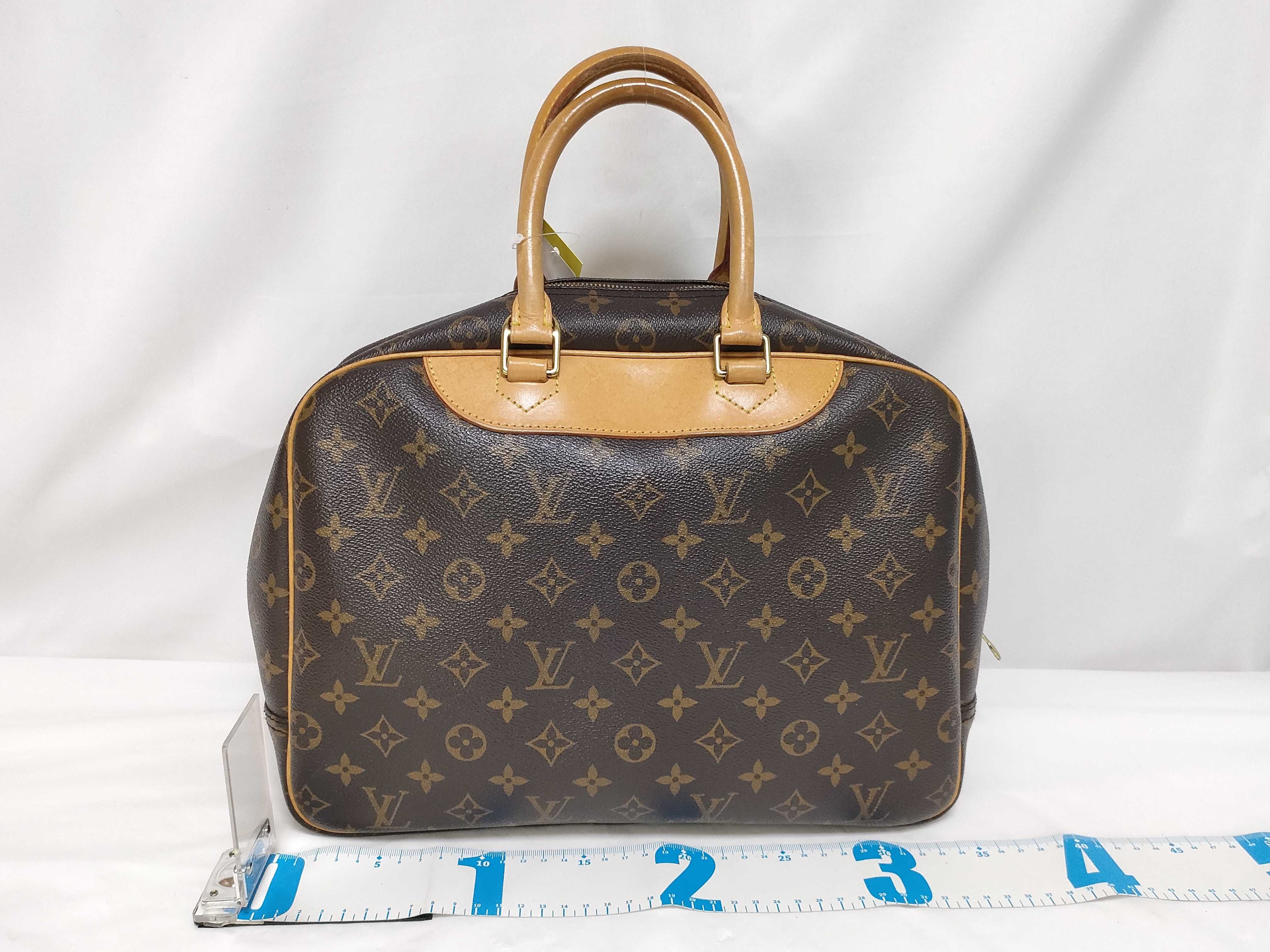 【水曜終了】(10229_0074)LOUIS VUITTON モノグラム M47270 ドーヴィル ハンドバッグ