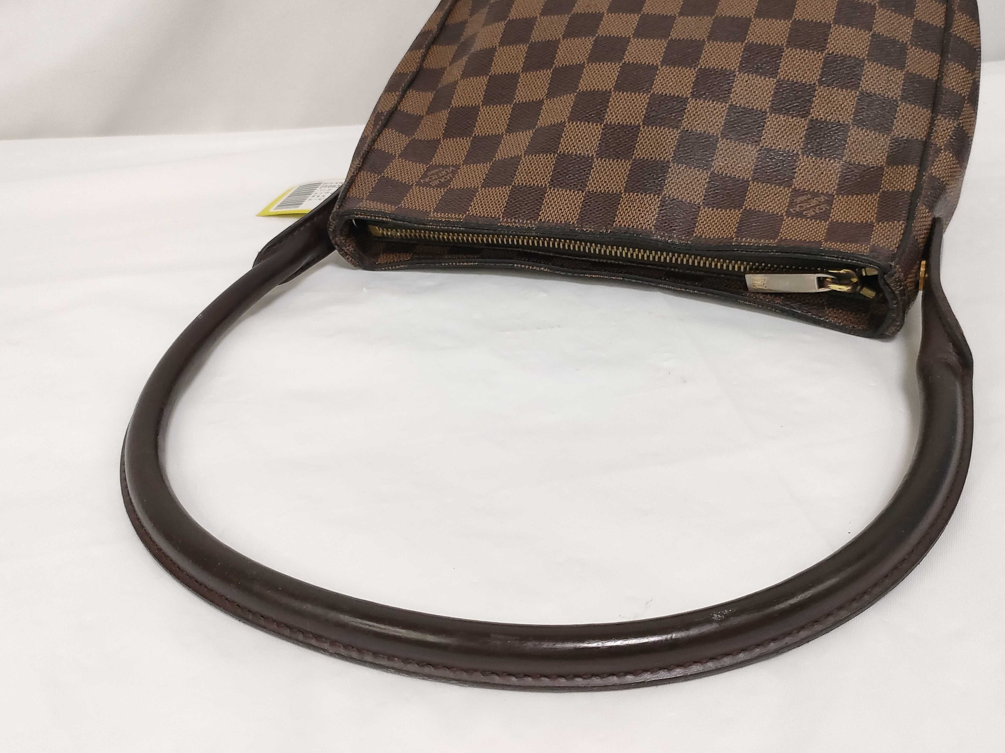 【水曜終了】(10229_0075)LOUIS VUITTON ダミエ ルーピング トートバッグ