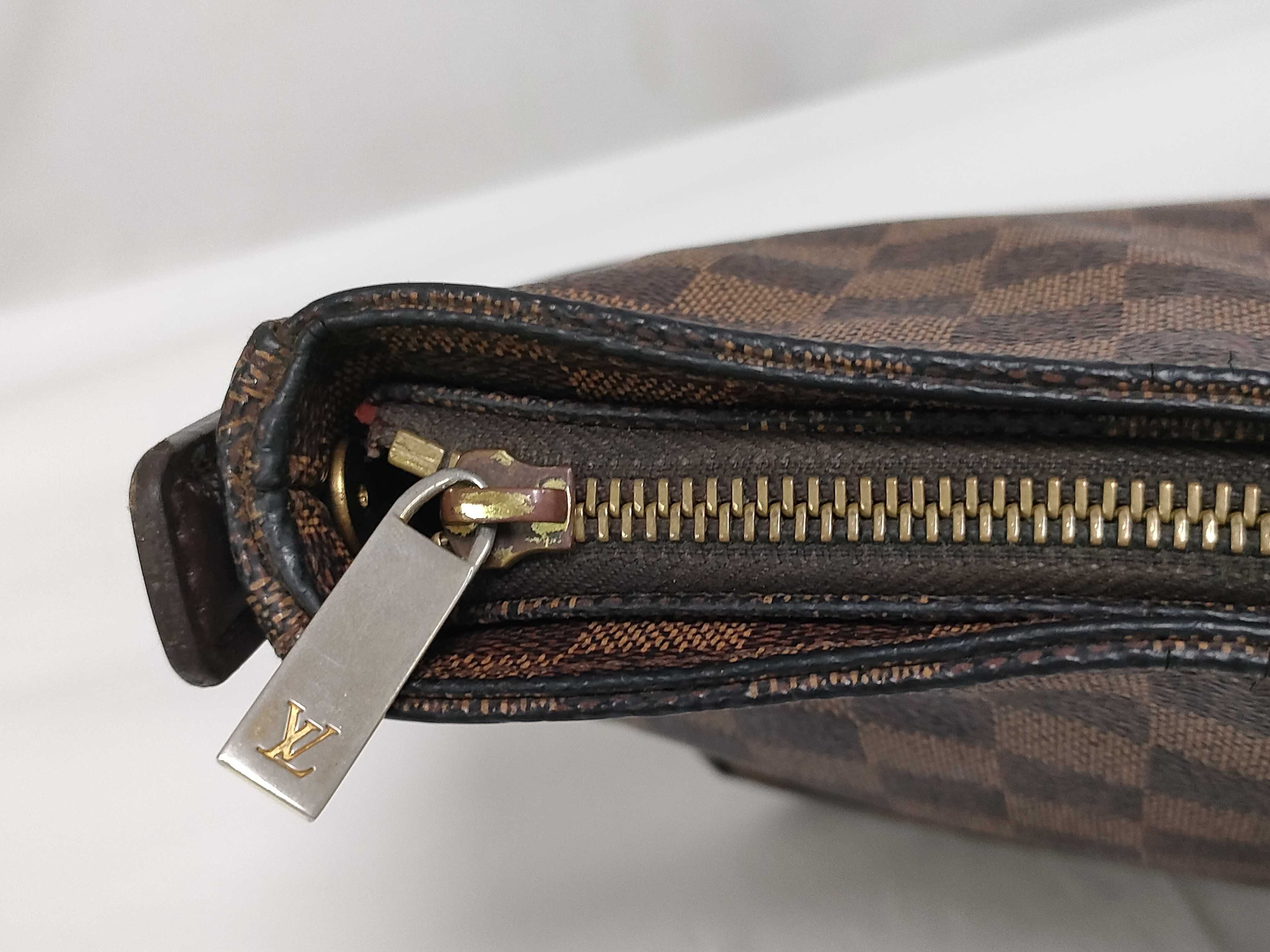 【水曜終了】(10229_0075)LOUIS VUITTON ダミエ ルーピング トートバッグ