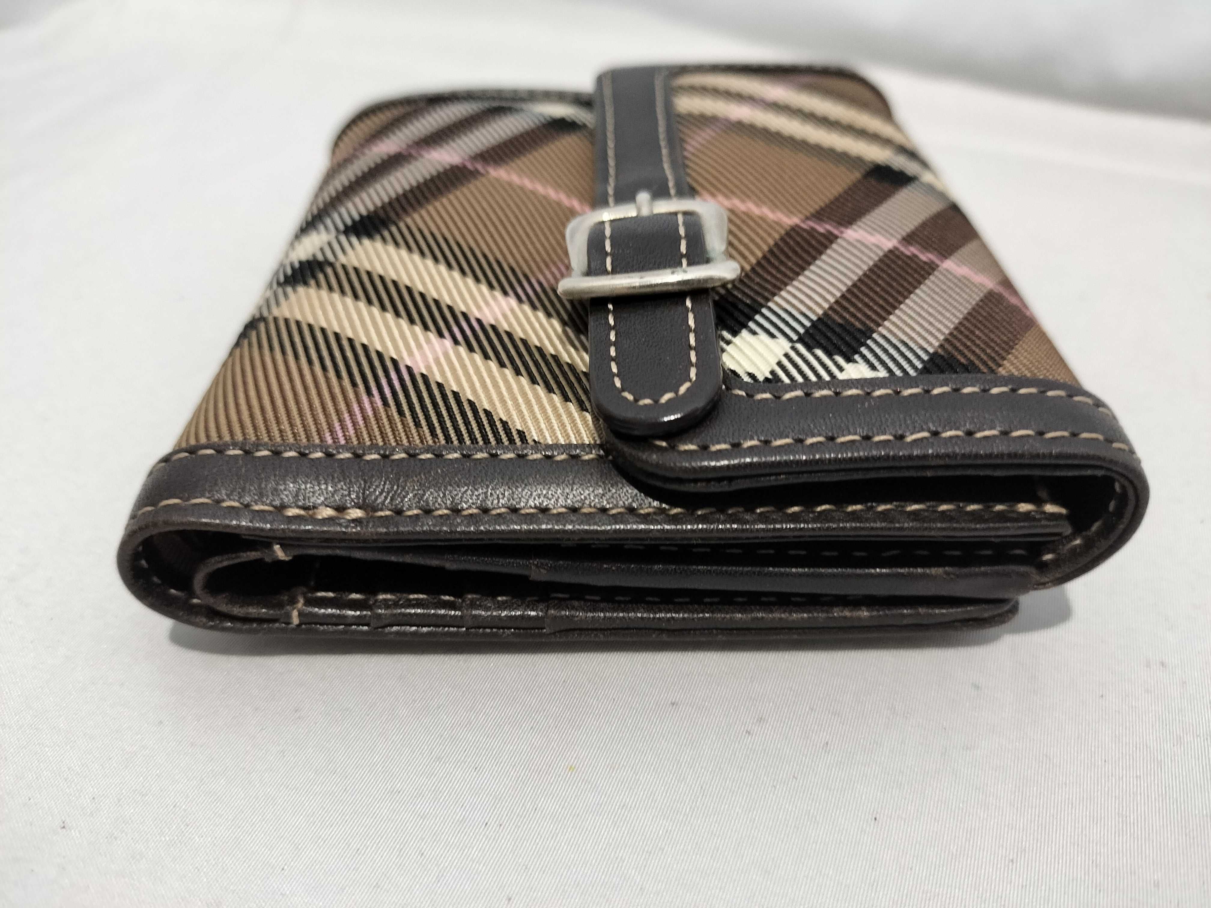 【水曜終了】(10221_0183)BURBERRY ブルーレーベル/ノバチェック/財布 財布