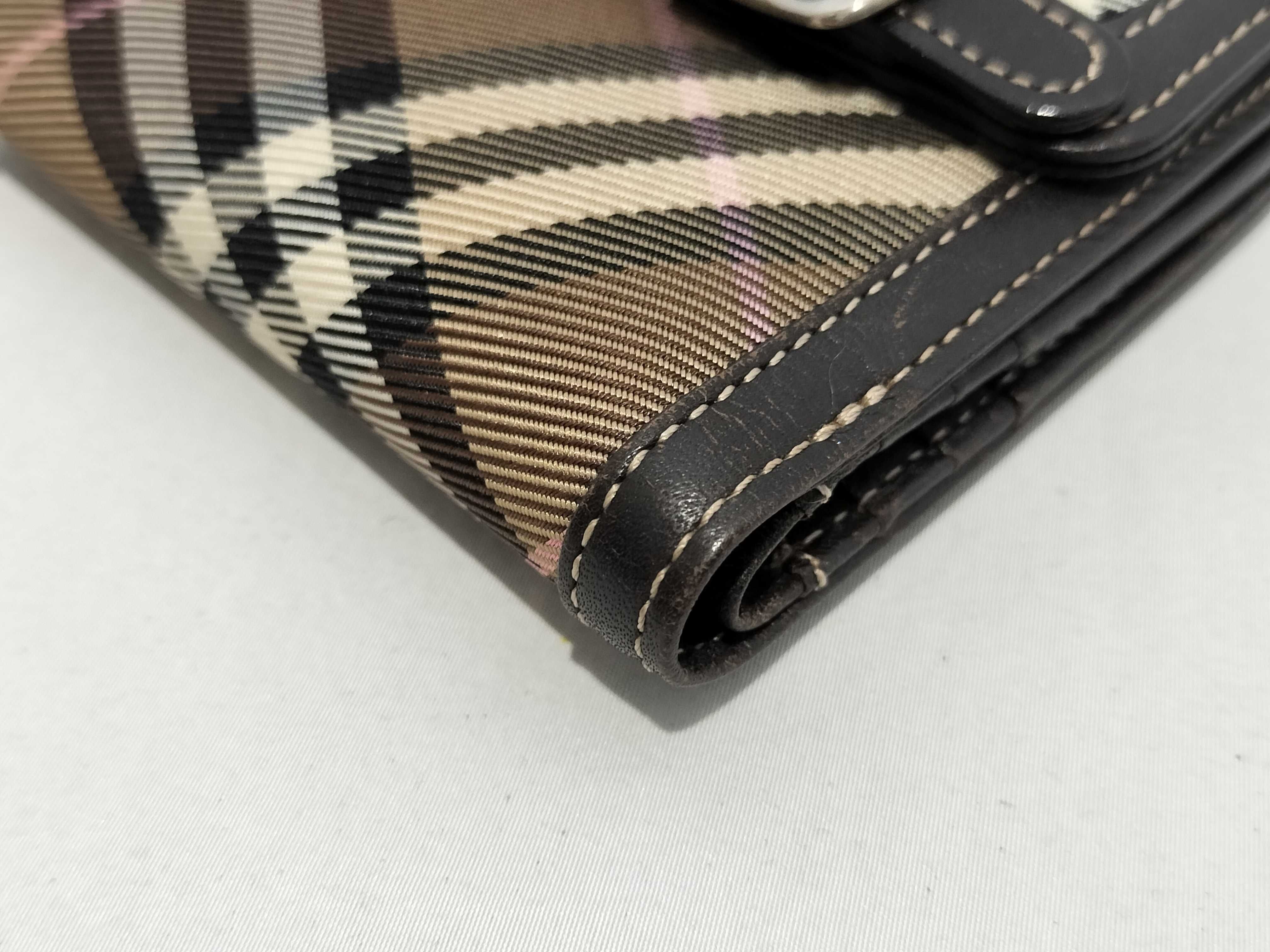 【水曜終了】(10221_0183)BURBERRY ブルーレーベル/ノバチェック/財布 財布