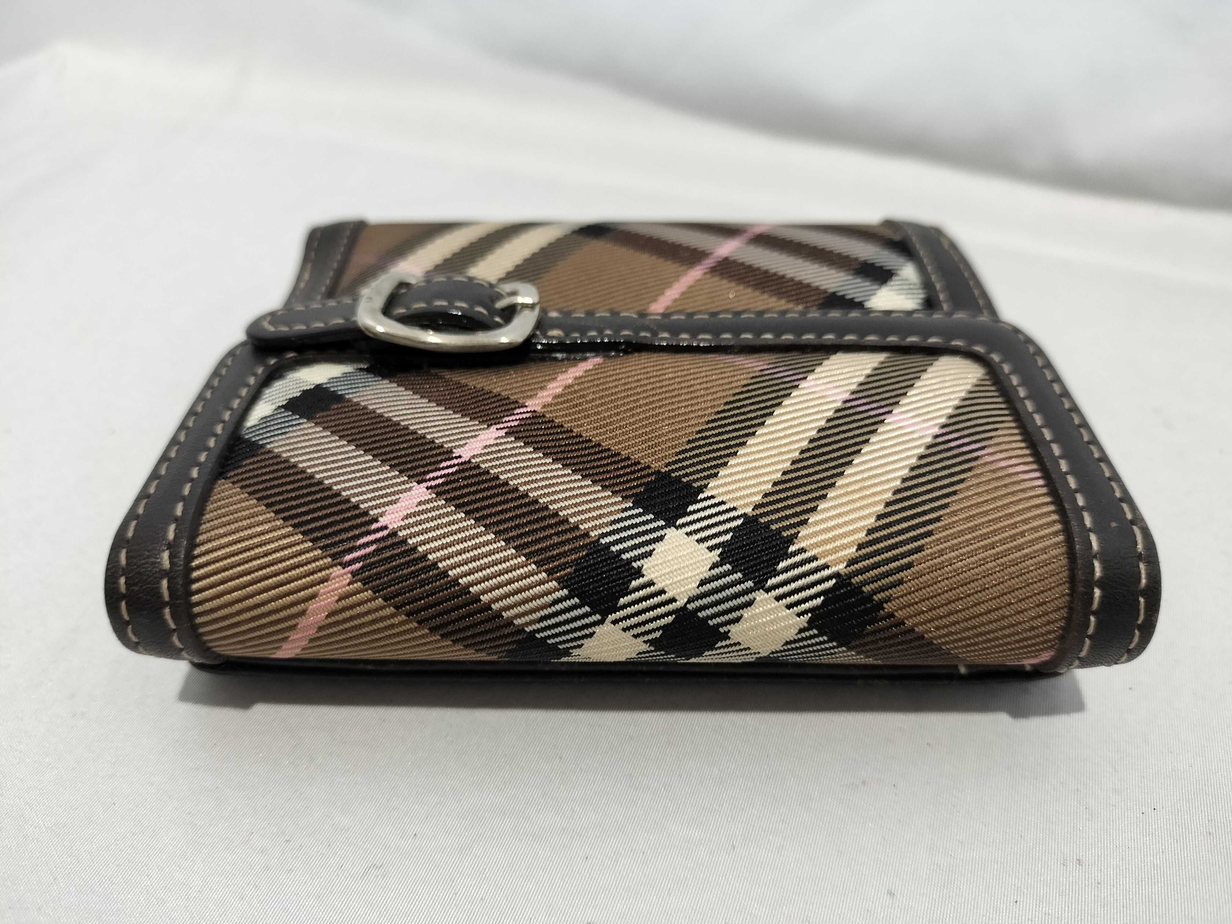 【水曜終了】(10221_0183)BURBERRY ブルーレーベル/ノバチェック/財布 財布
