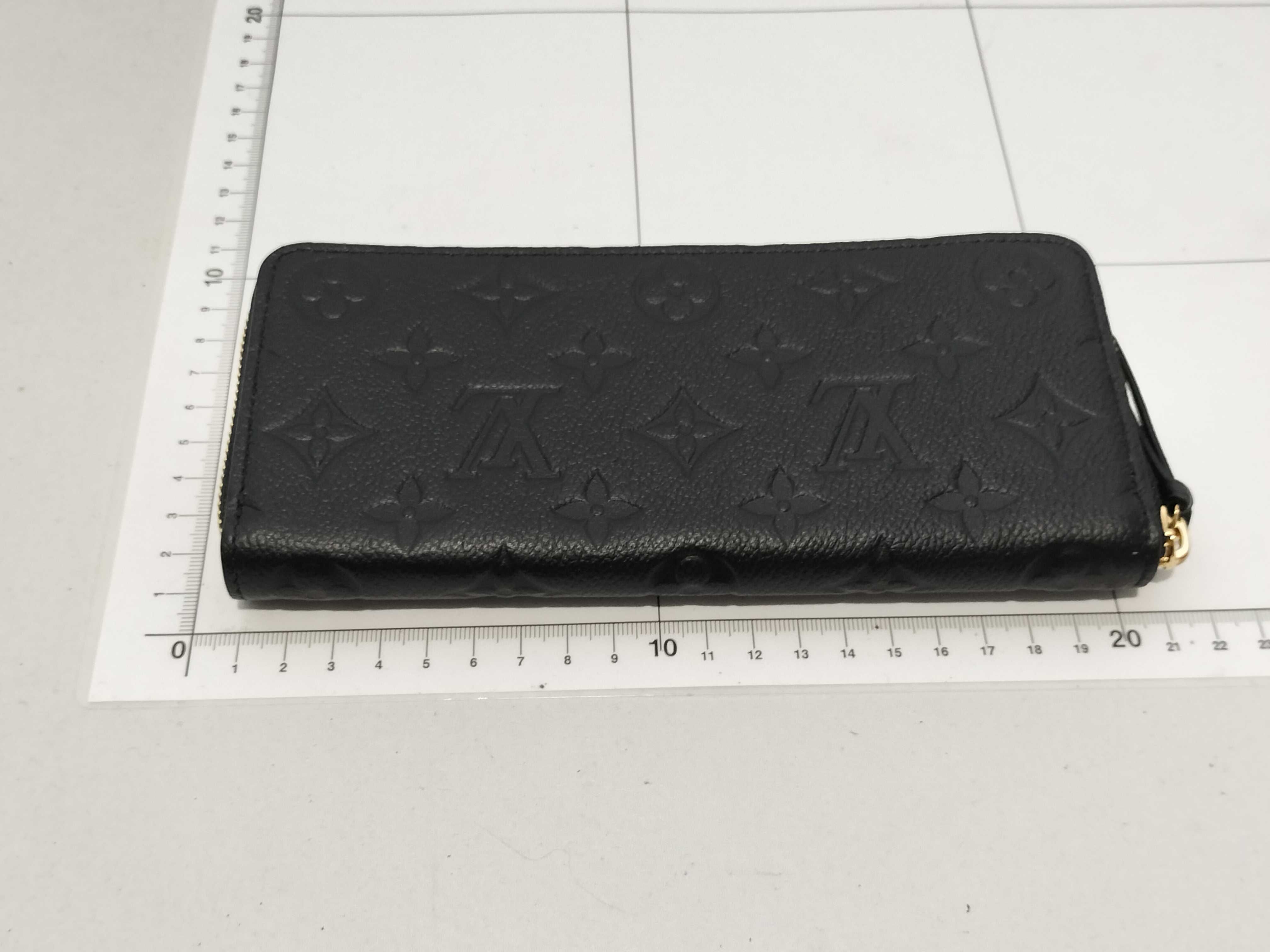 【水曜終了】(10218_0086)LOUIS VUITTON モノグラム アンプラント ジッピーウォレット ノワール 財布