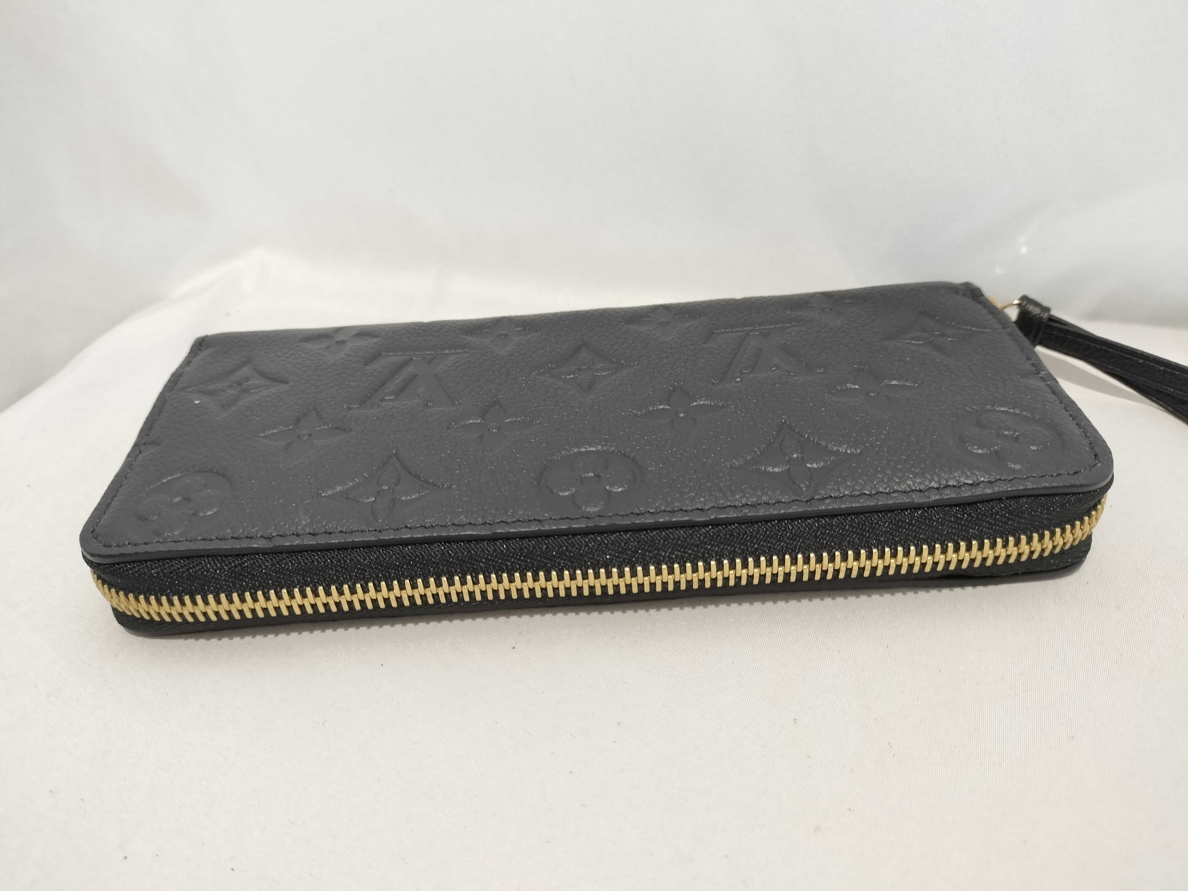 【水曜終了】(10218_0086)LOUIS VUITTON モノグラム アンプラント ジッピーウォレット ノワール 財布