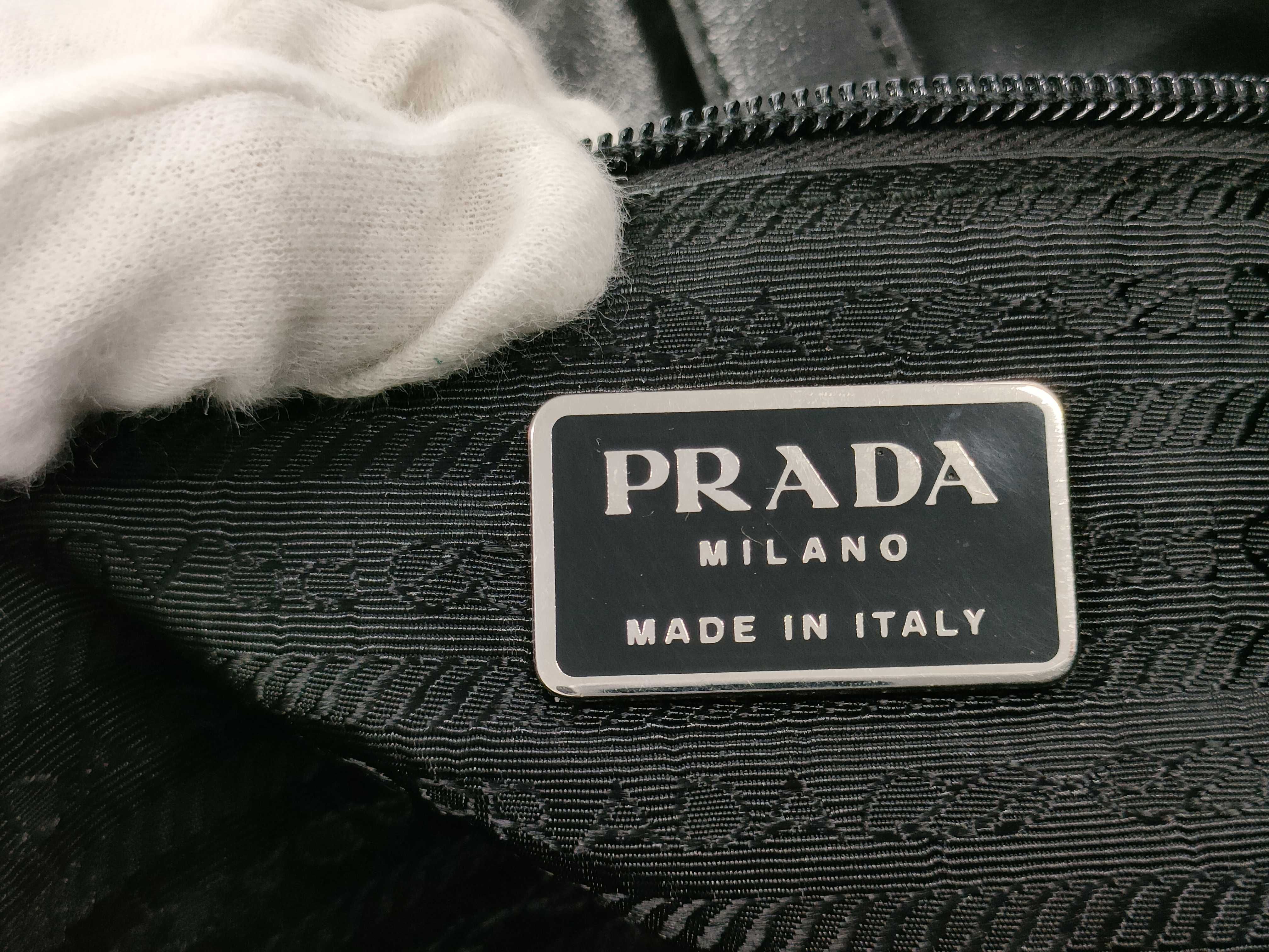 【水曜終了】(10223_0299)PRADA ナイロン ハンドバッグ/バニティバッグ 2点おまとめ ハンドバッグ