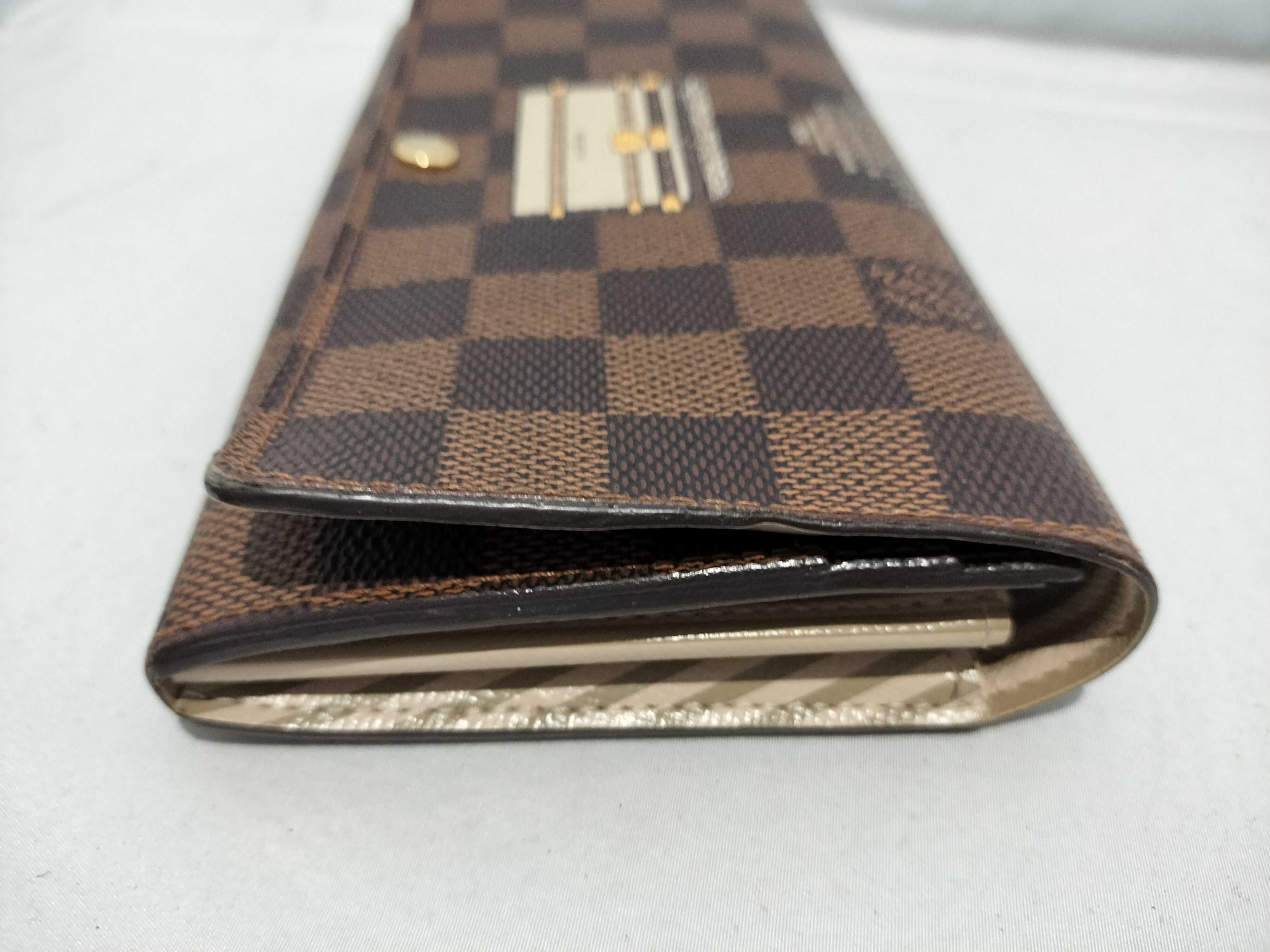 【水曜終了】(10229_0176)LOUIS VUITTON ダミエ N63179 ポルトフォイユサラ 財布