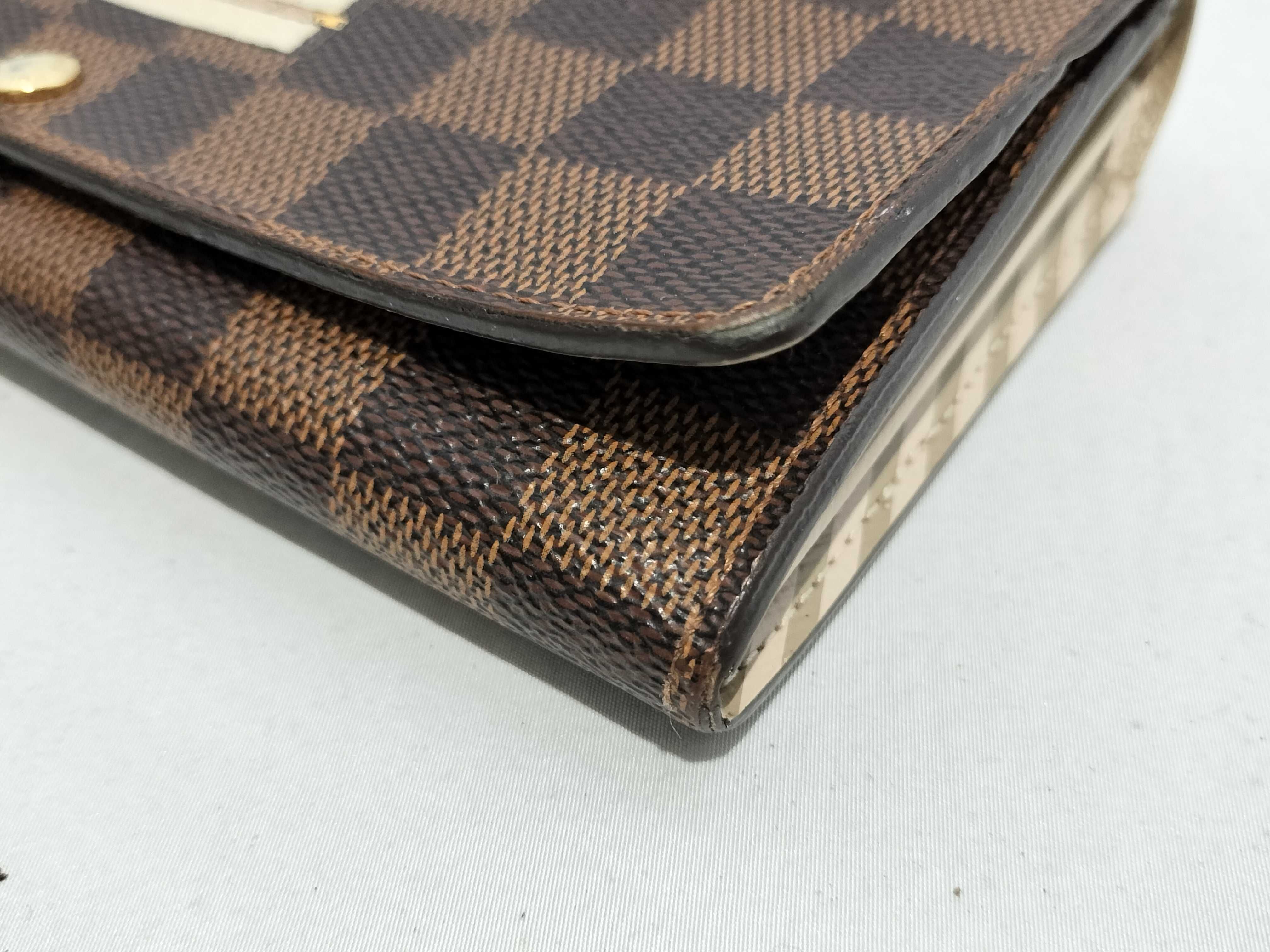 【水曜終了】(10229_0176)LOUIS VUITTON ダミエ N63179 ポルトフォイユサラ 財布