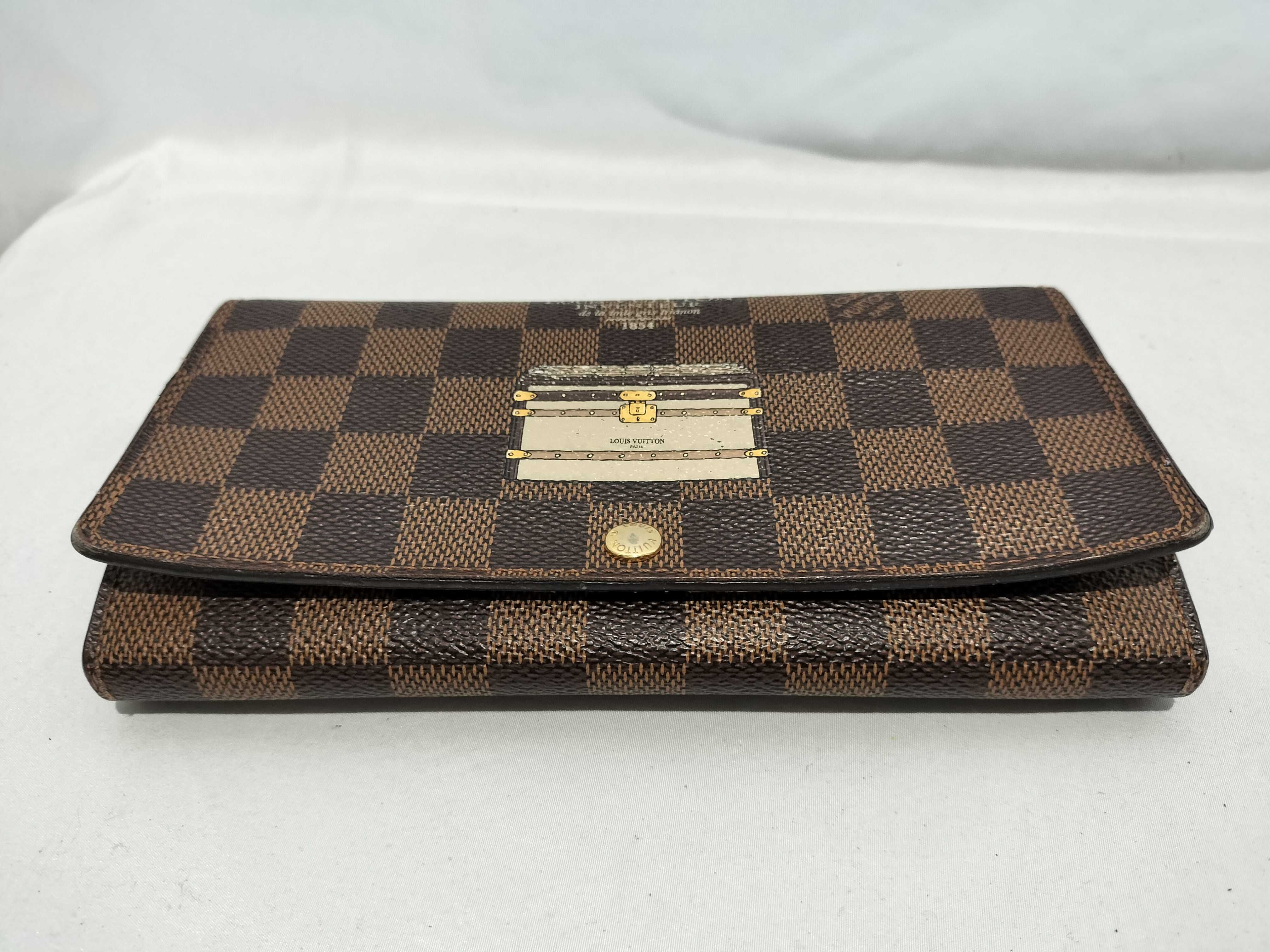 【水曜終了】(10229_0176)LOUIS VUITTON ダミエ N63179 ポルトフォイユサラ 財布