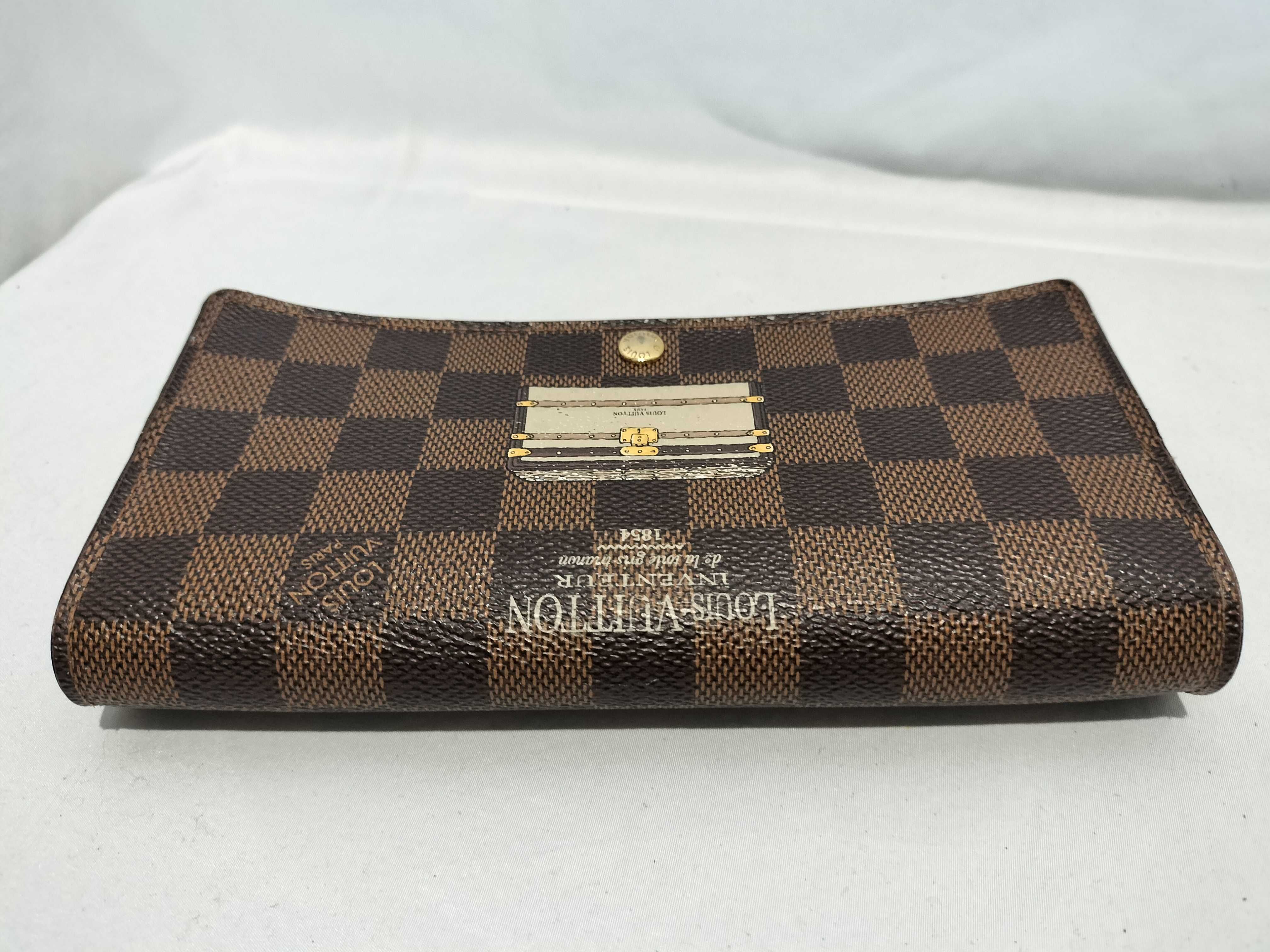 【水曜終了】(10229_0176)LOUIS VUITTON ダミエ N63179 ポルトフォイユサラ 財布