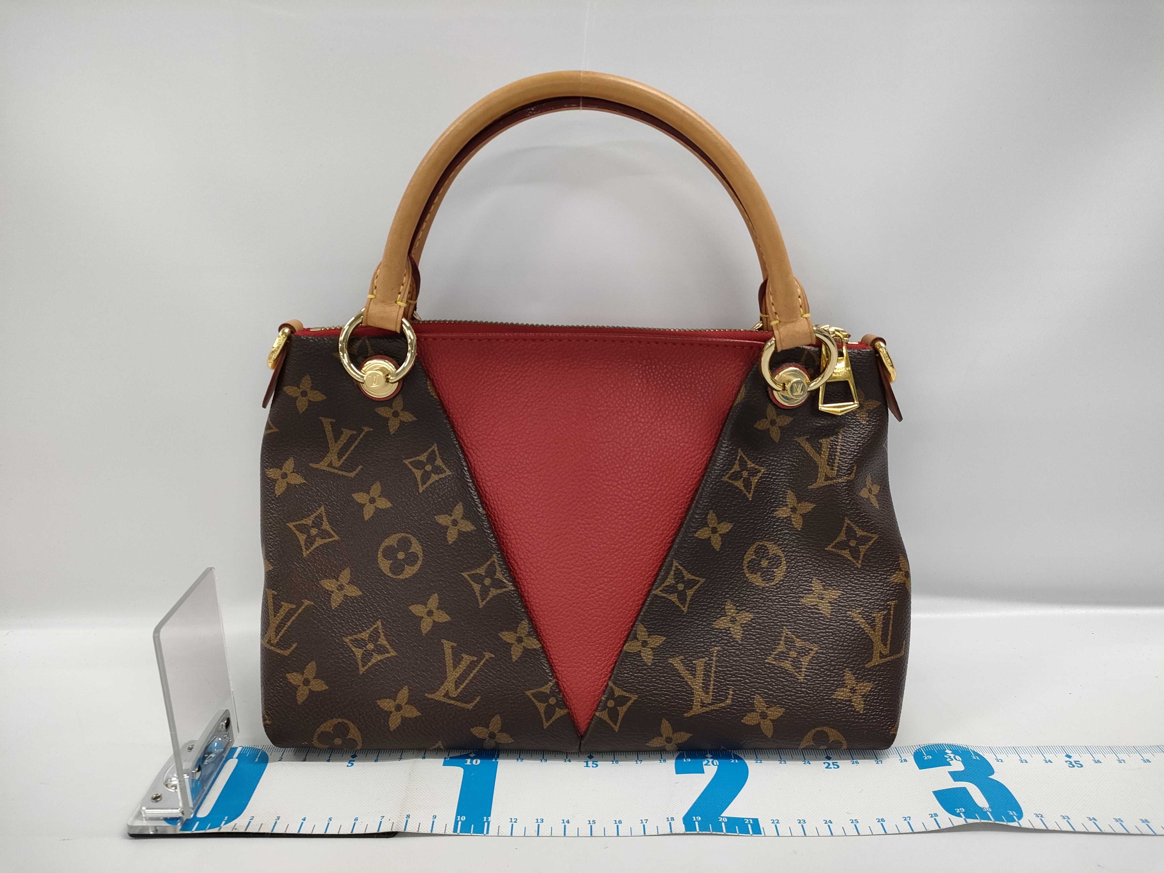【水曜終了】(10218_0109)LOUIS VUITTON モノグラム VトートBB ハンドバッグ