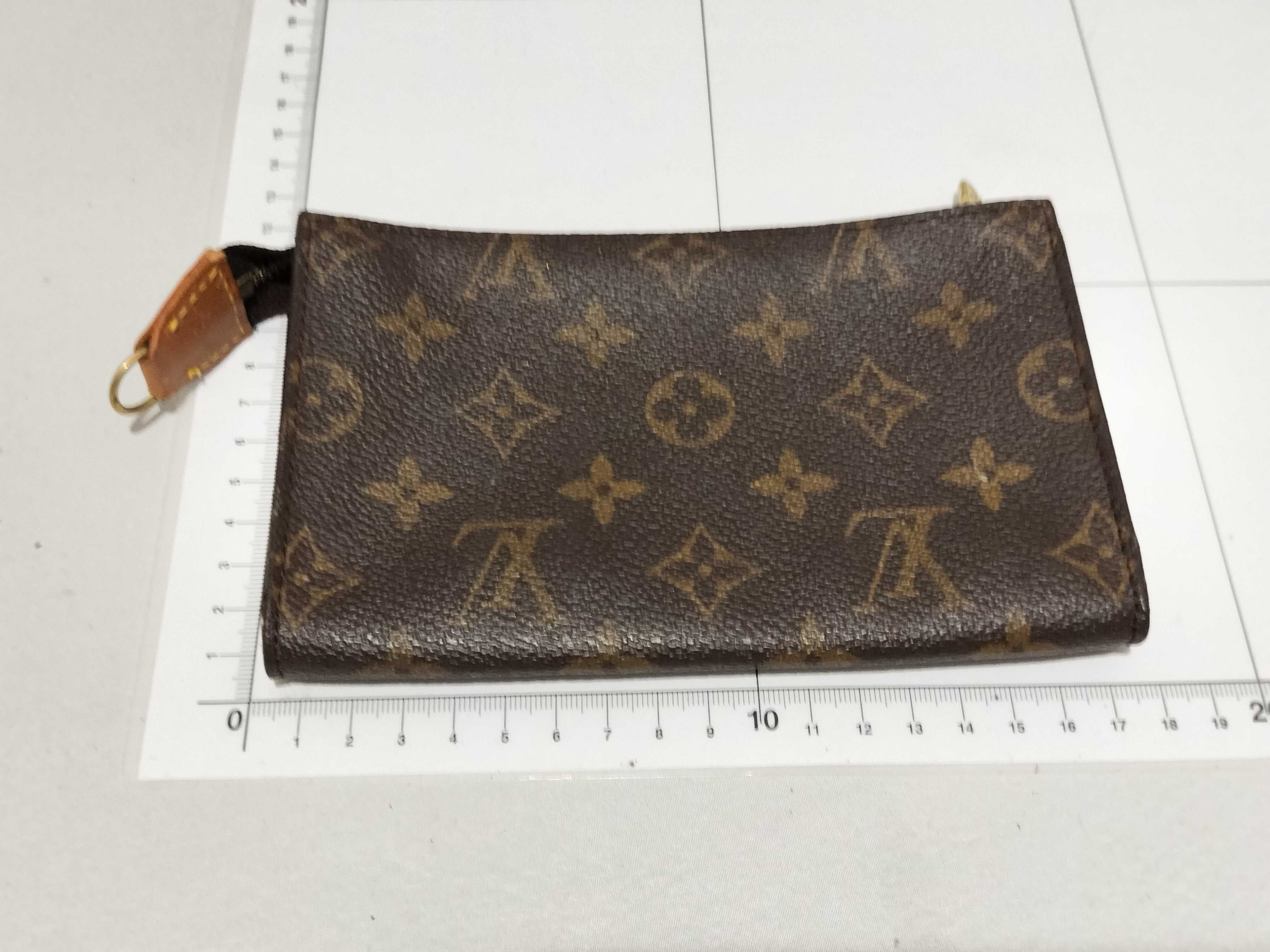 【水曜終了】(10229_0386)LOUIS VUITTON モノグラム ポッシュ・トワレット15 ポーチ