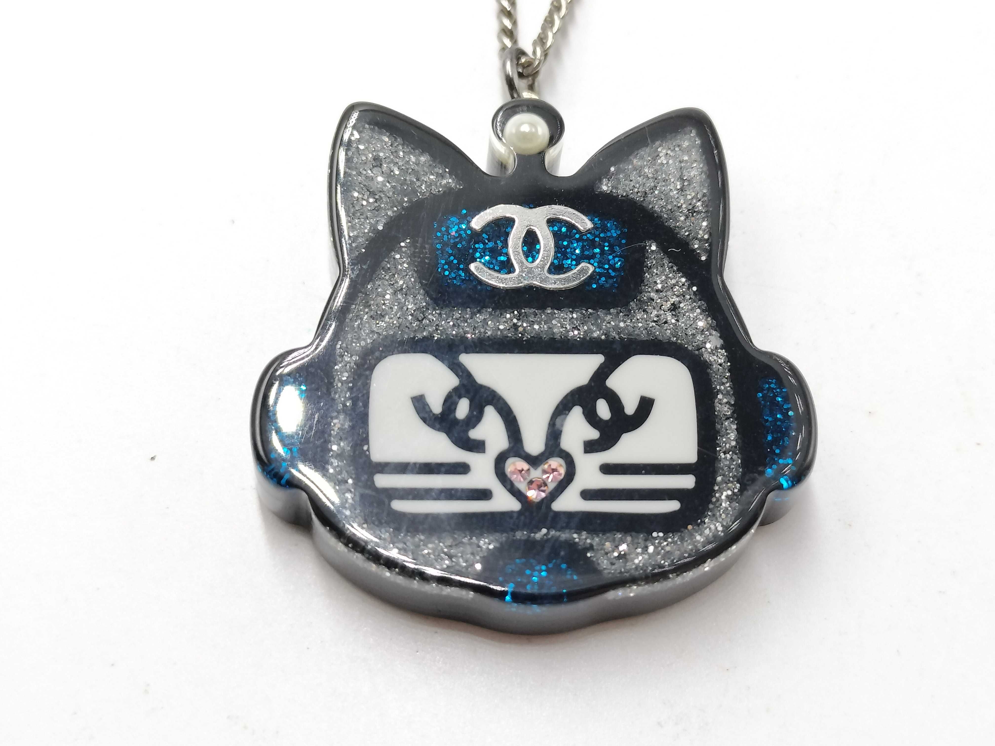 【水曜終了】(10228_0044)CHANEL キャットロボット 17S ネックレス ネックレス