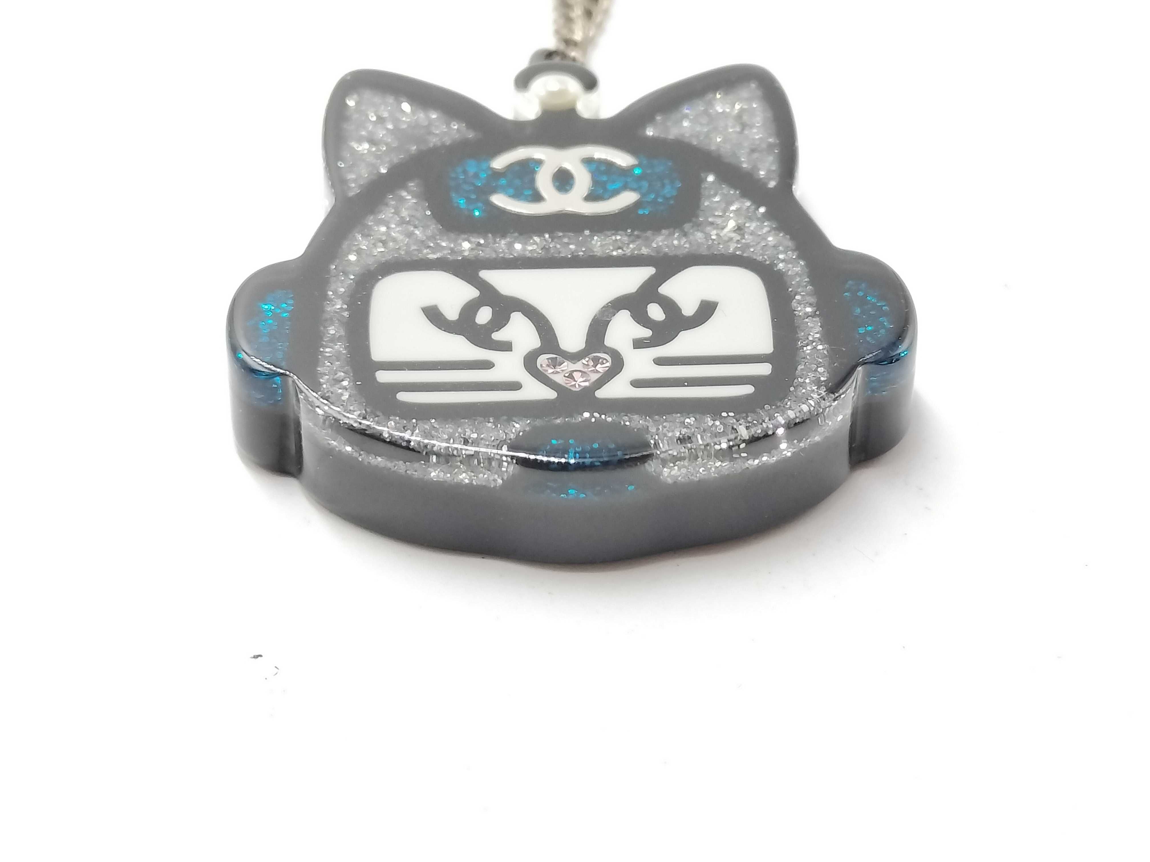 【水曜終了】(10228_0044)CHANEL キャットロボット 17S ネックレス ネックレス