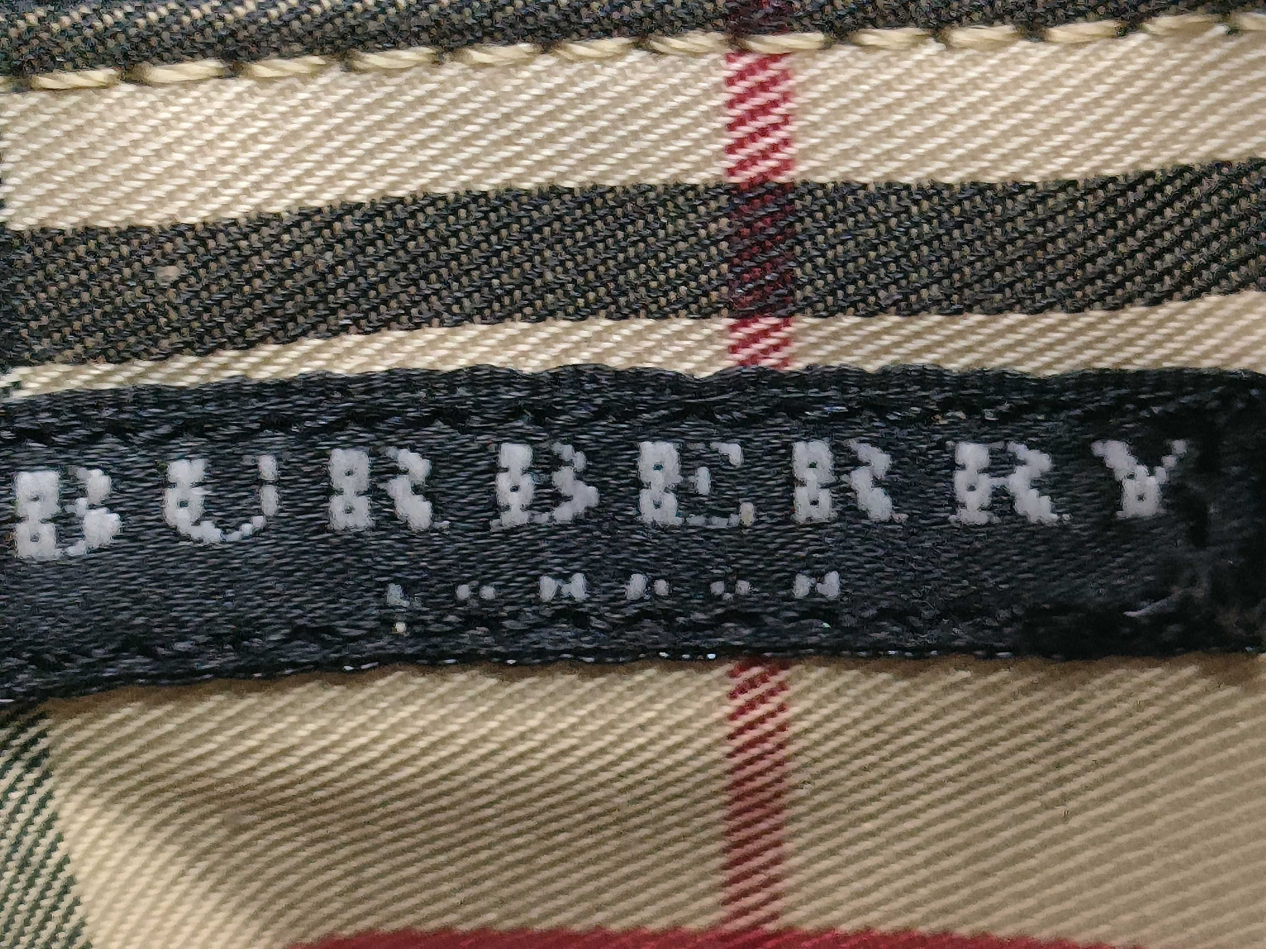 【水曜終了】(10220_0223)BURBERRY キャンバス ミニトート ハンドバッグ