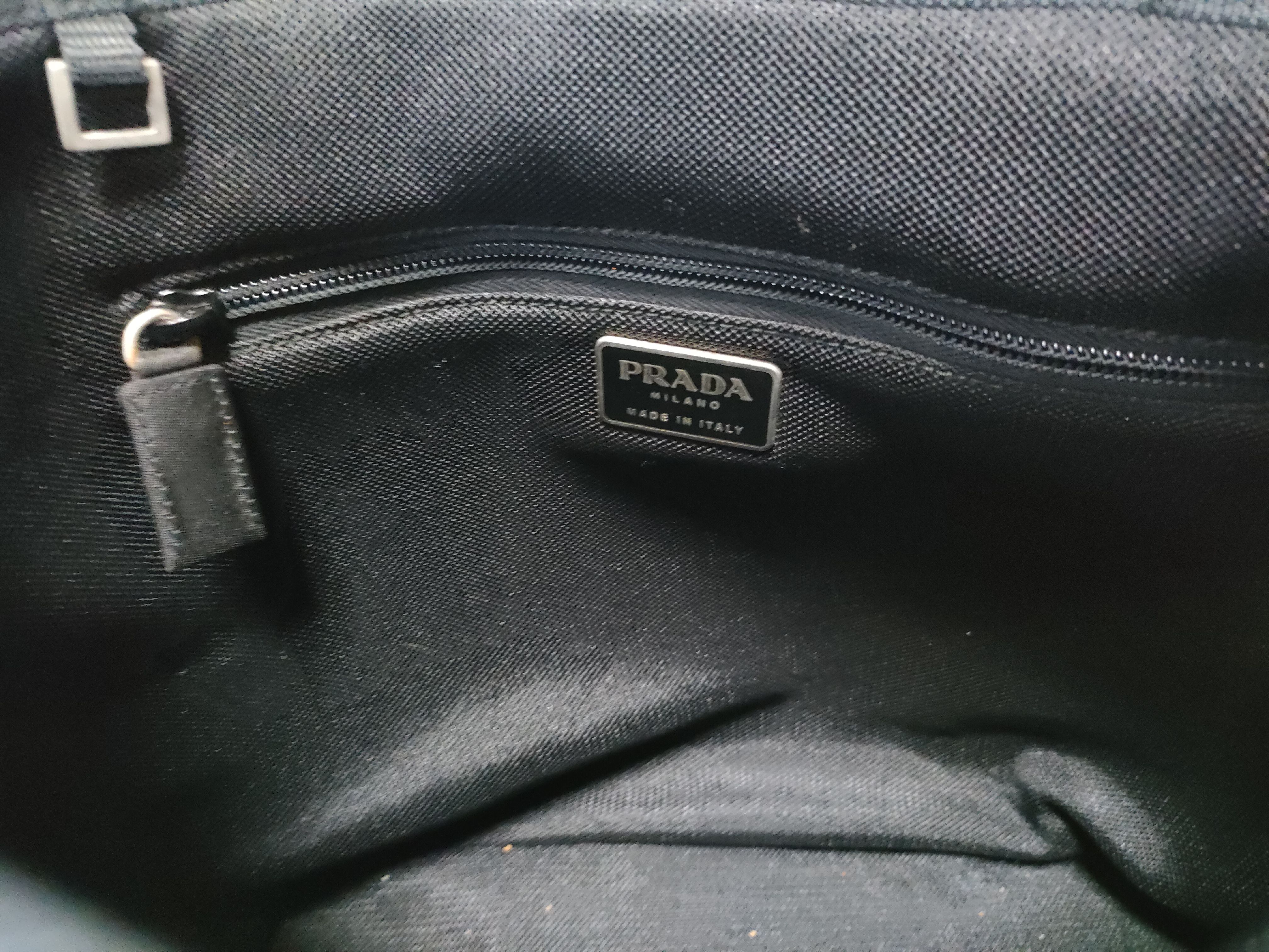 【水曜終了】(10219_0340)PRADA ナイロン トート ショルダー 三角ロゴ ショルダーバッグ