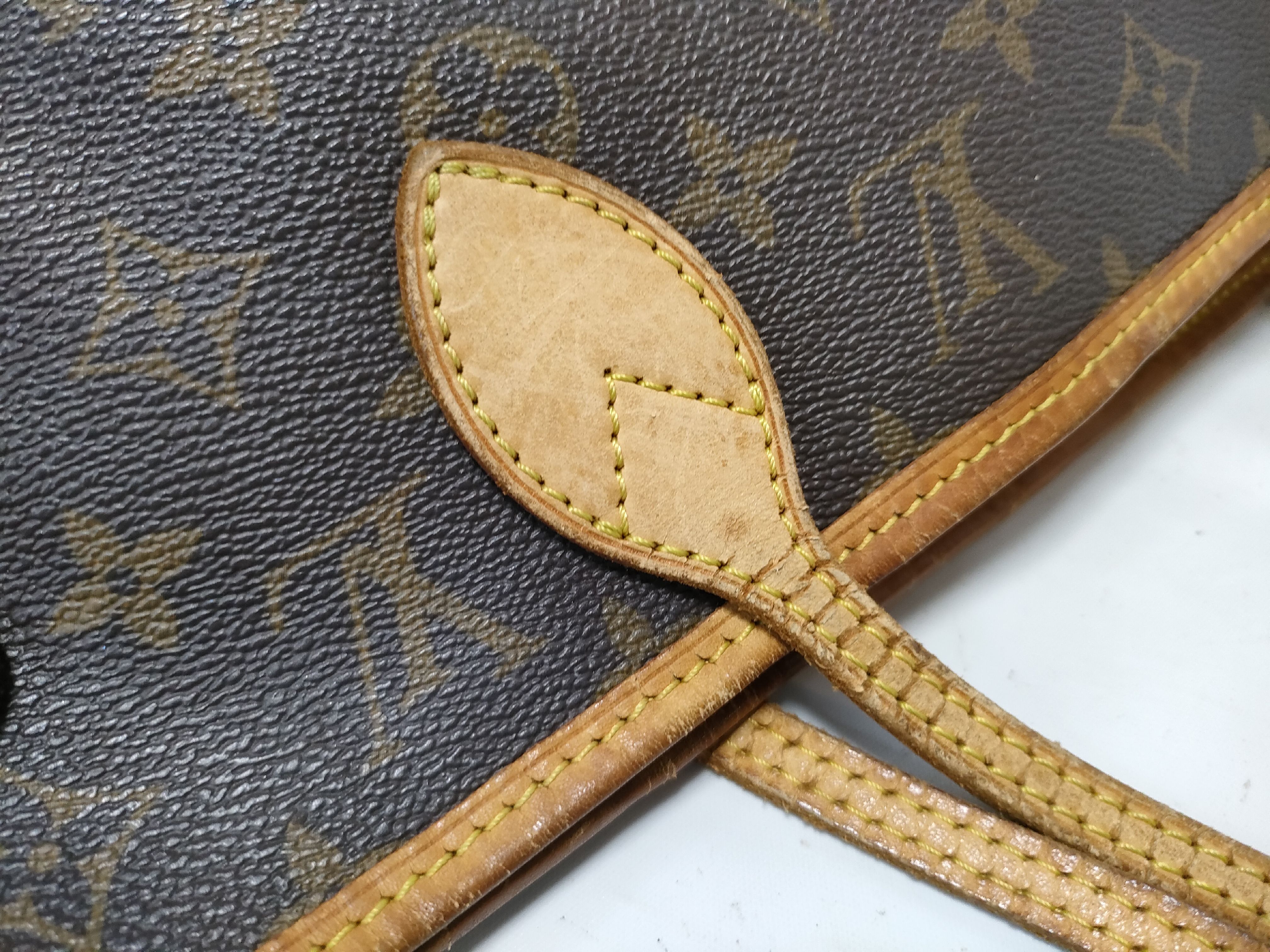 【水曜終了】(10229_0366)LOUIS VUITTON モノグラム M40156 ネヴァーフルMM 旧型 トートバッグ