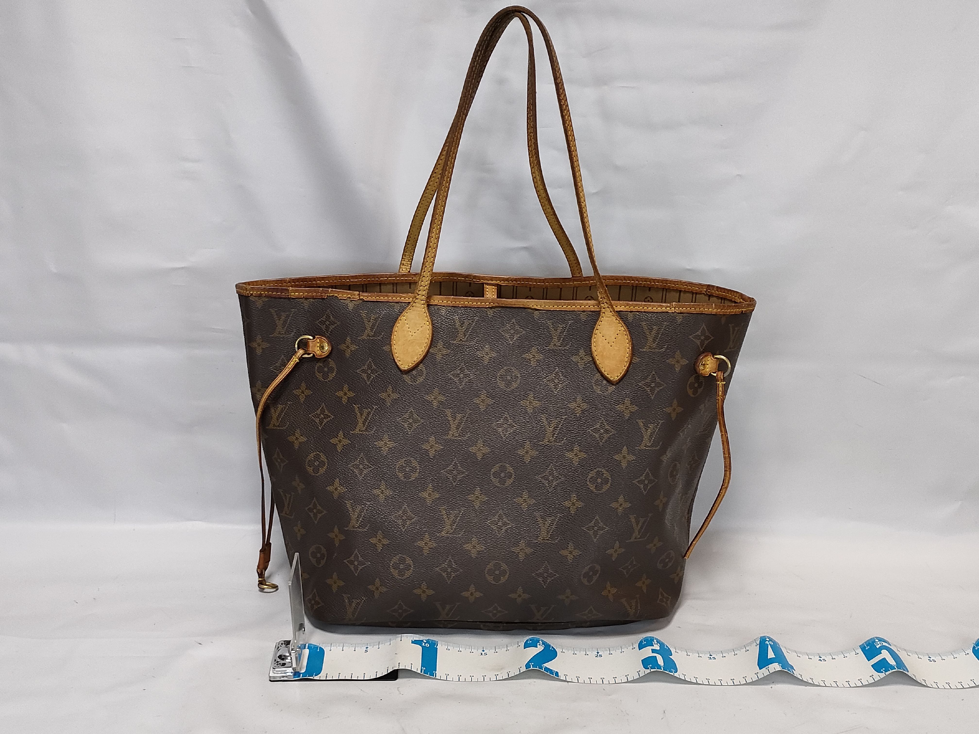 【水曜終了】(10229_0366)LOUIS VUITTON モノグラム M40156 ネヴァーフルMM 旧型 トートバッグ