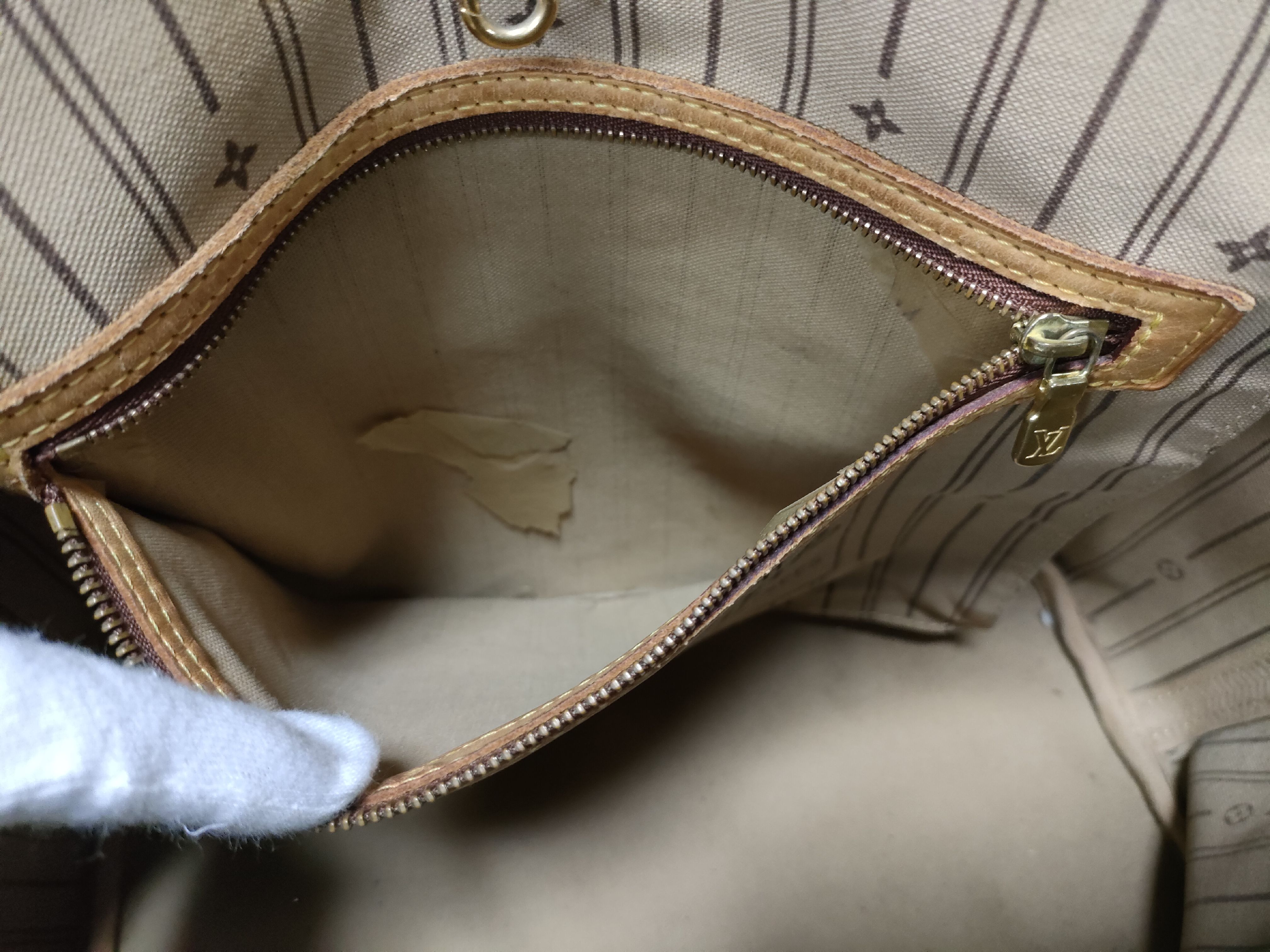 【水曜終了】(10229_0366)LOUIS VUITTON モノグラム M40156 ネヴァーフルMM 旧型 トートバッグ