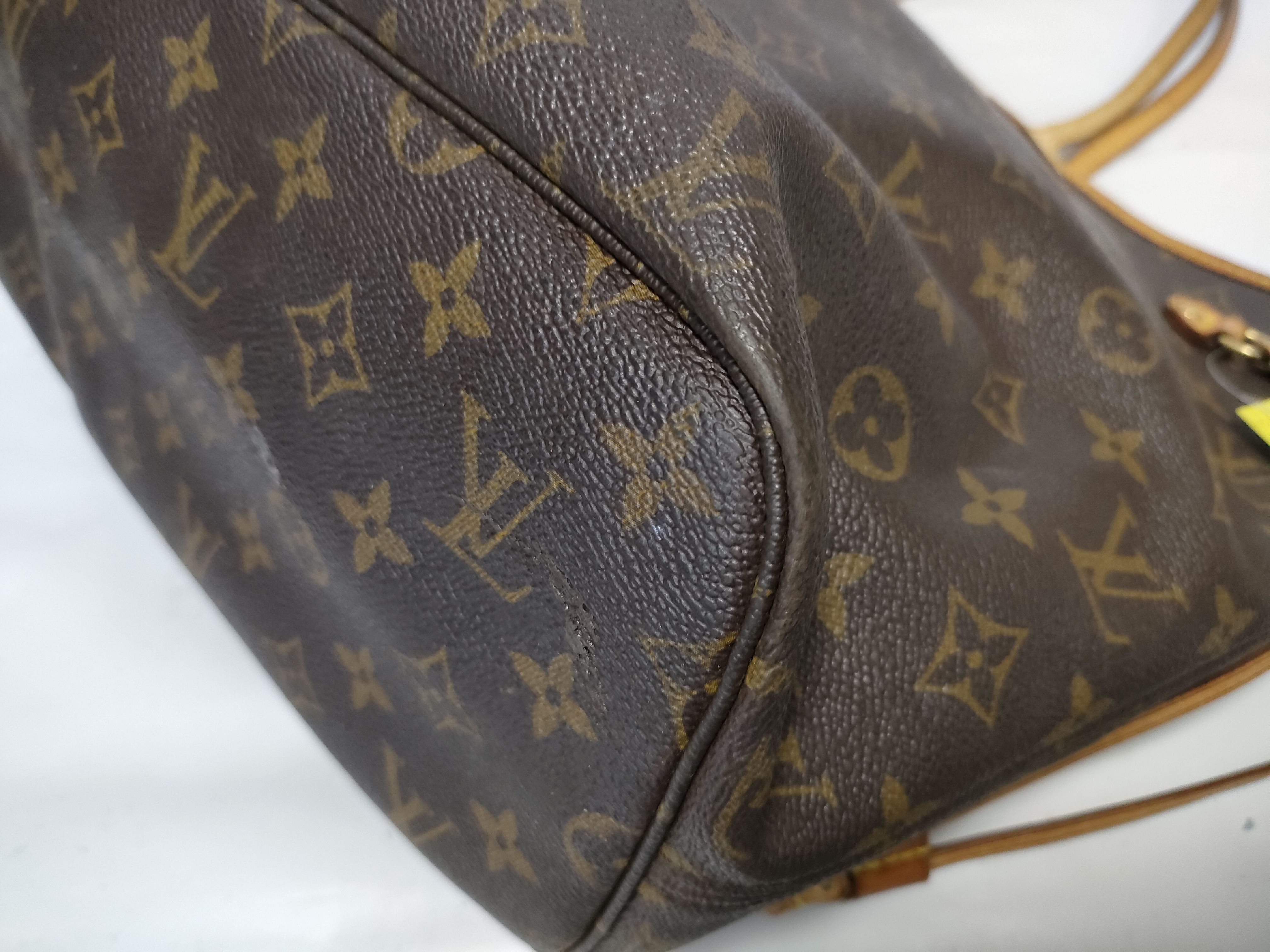 【水曜終了】(10229_0366)LOUIS VUITTON モノグラム M40156 ネヴァーフルMM 旧型 トートバッグ