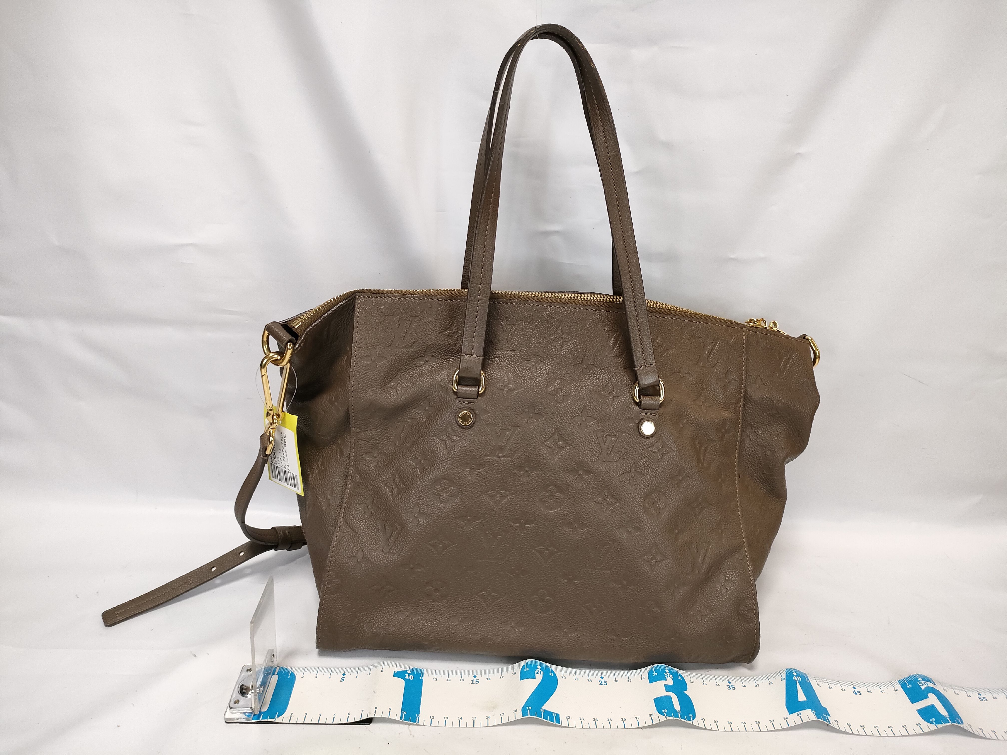【水曜終了】(10229_0084)LOUIS VUITTON モノグラム アンプラント ルミニューズ PM トートバッグ