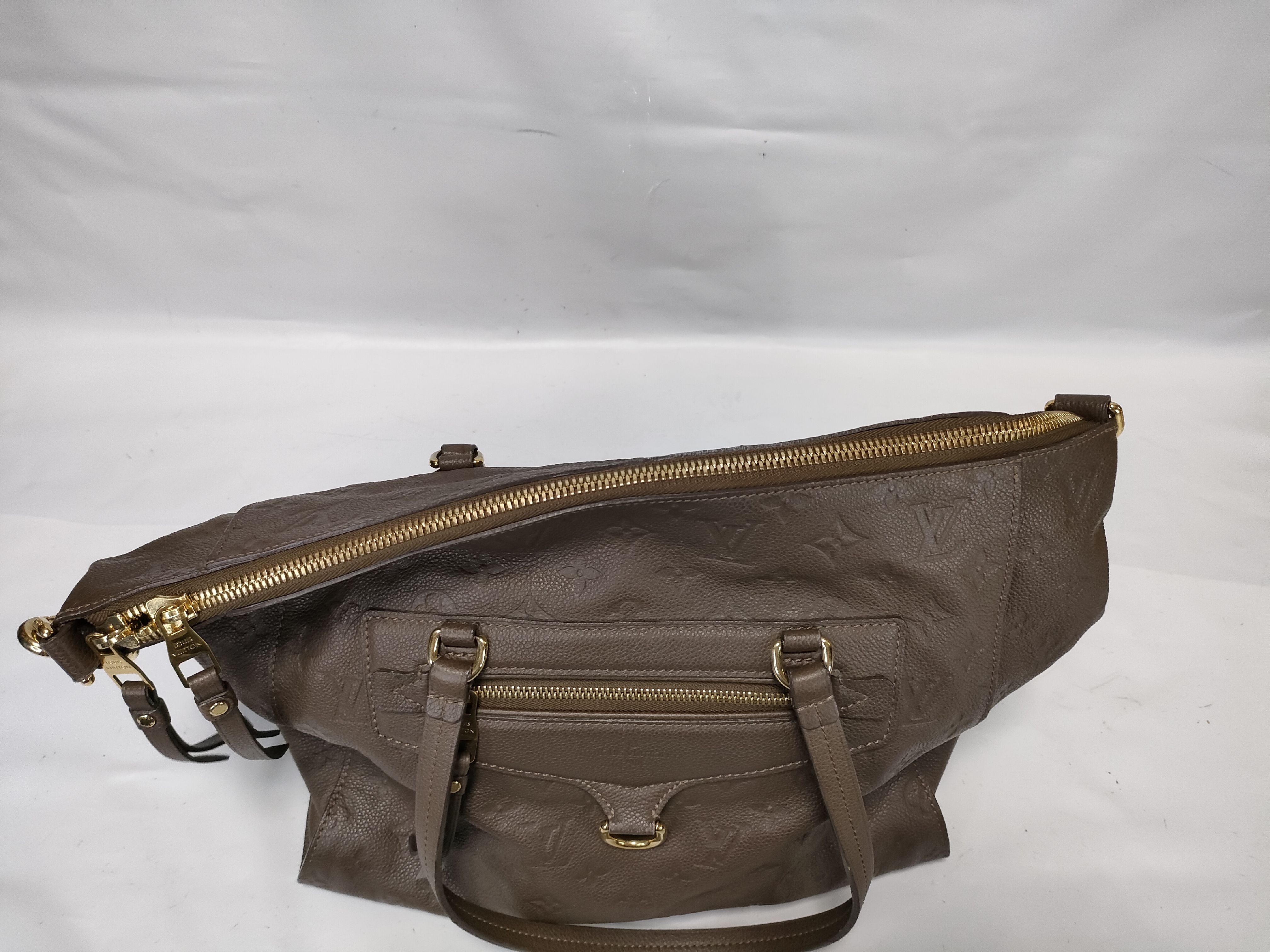 【水曜終了】(10229_0084)LOUIS VUITTON モノグラム アンプラント ルミニューズ PM トートバッグ
