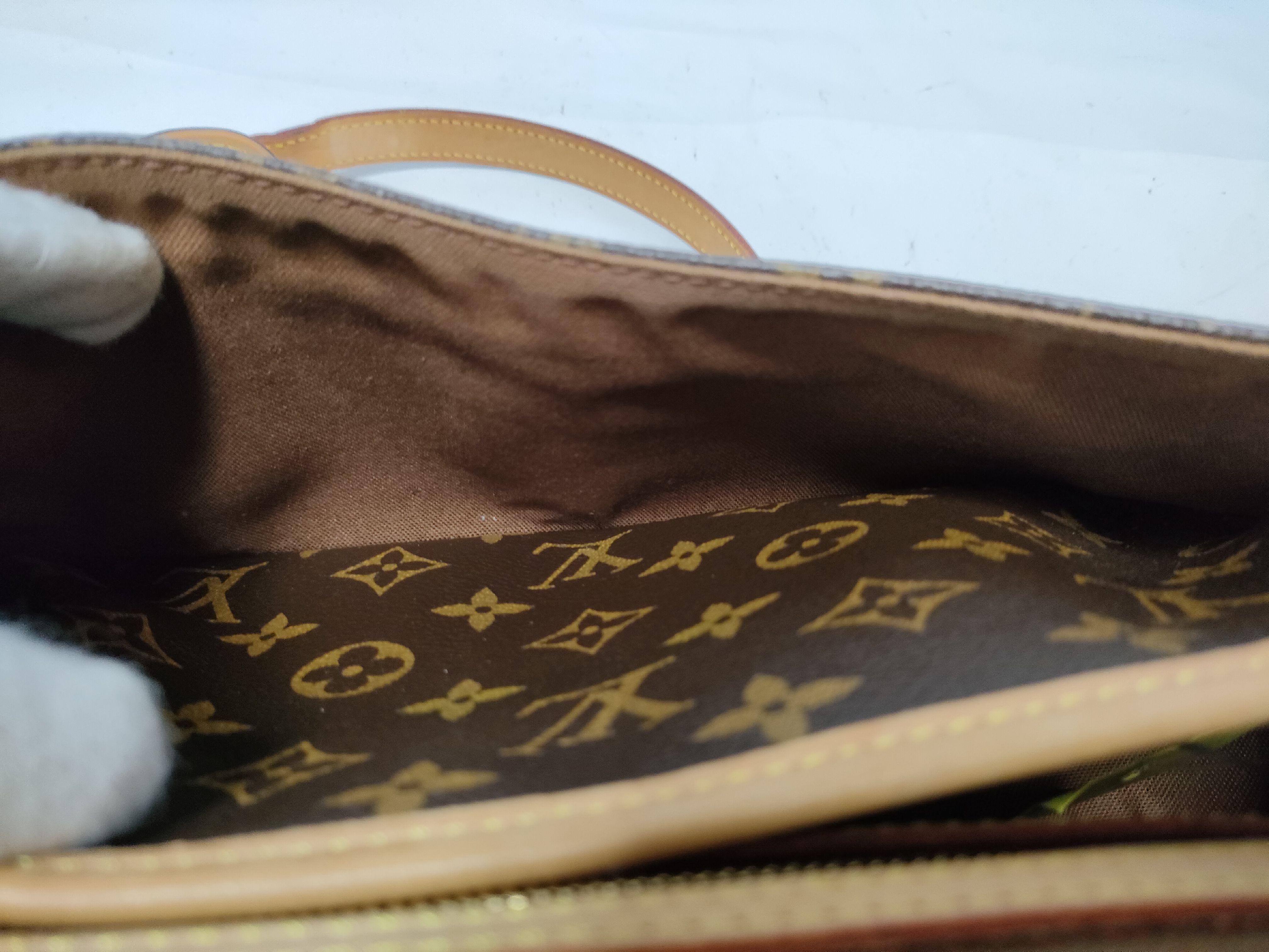 【水曜終了】(10229_0085)LOUIS VUITTON モノグラム M42250 モノグラムソローニュ ショルダーバッグ