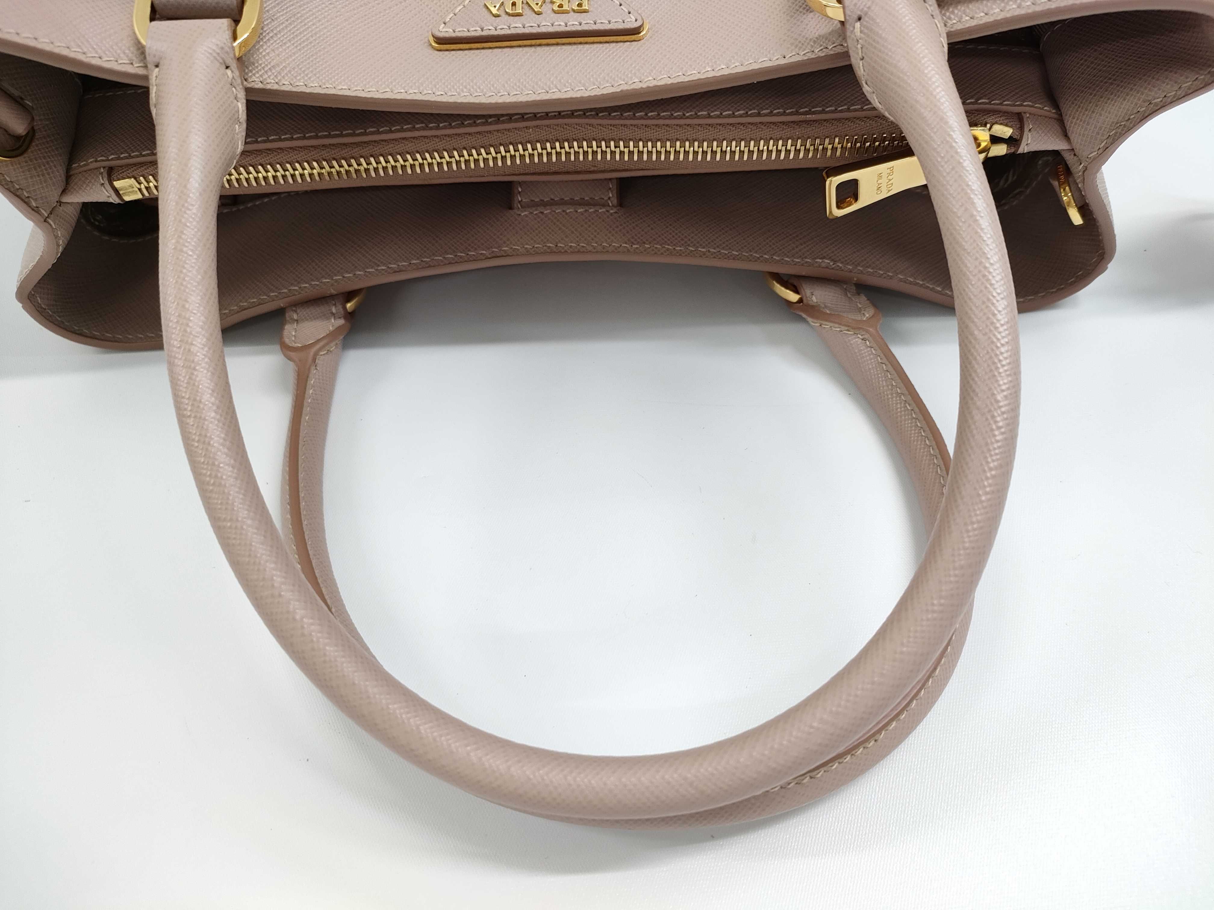 【水曜終了】(10219_0342)PRADA BN1874/サフィアーノ/ガレリア ハンドバッグ
