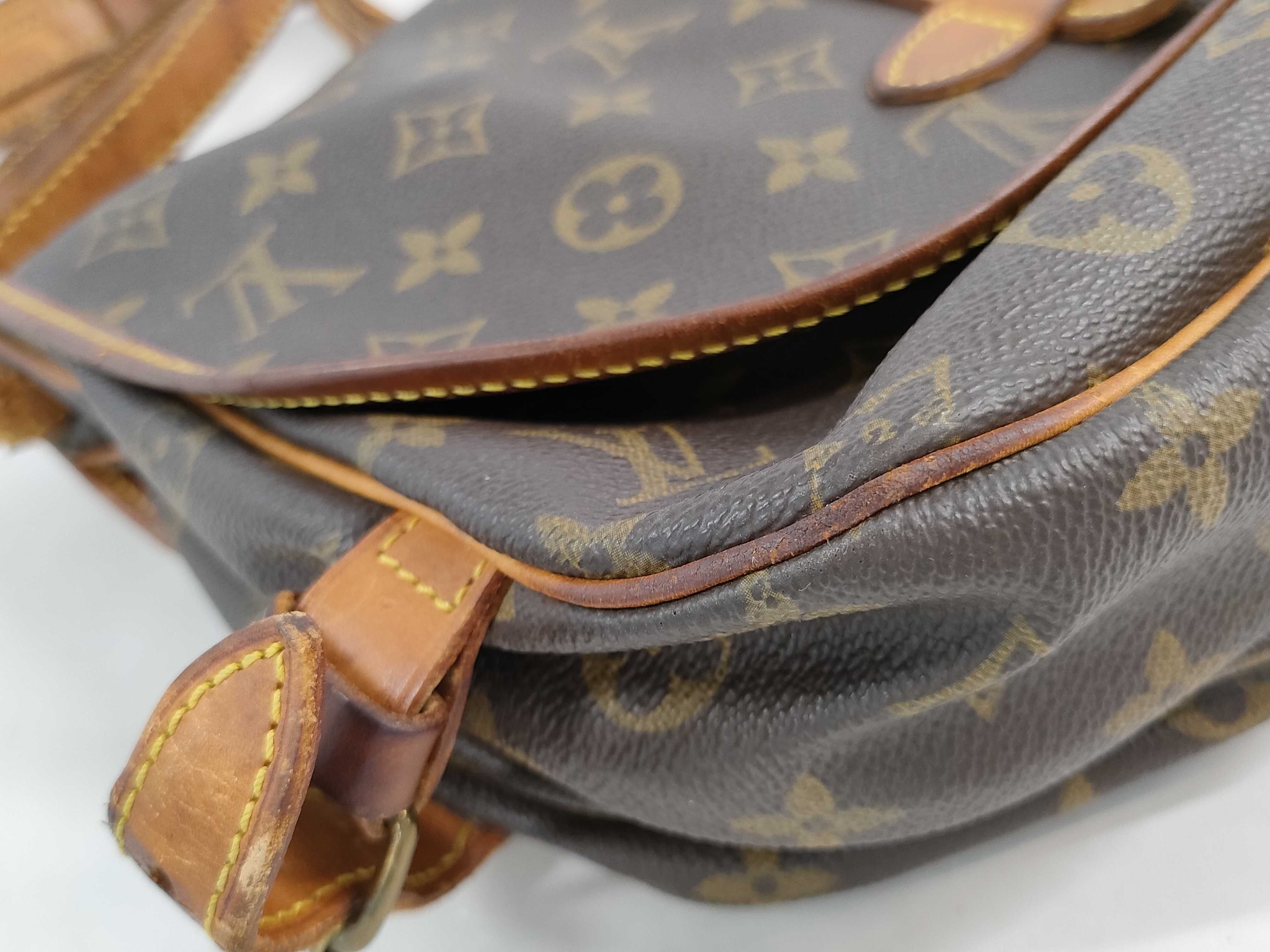 【水曜終了】(10229_0399)LOUIS VUITTON モノグラム M42256 ソミュール30 ショルダーバッグ