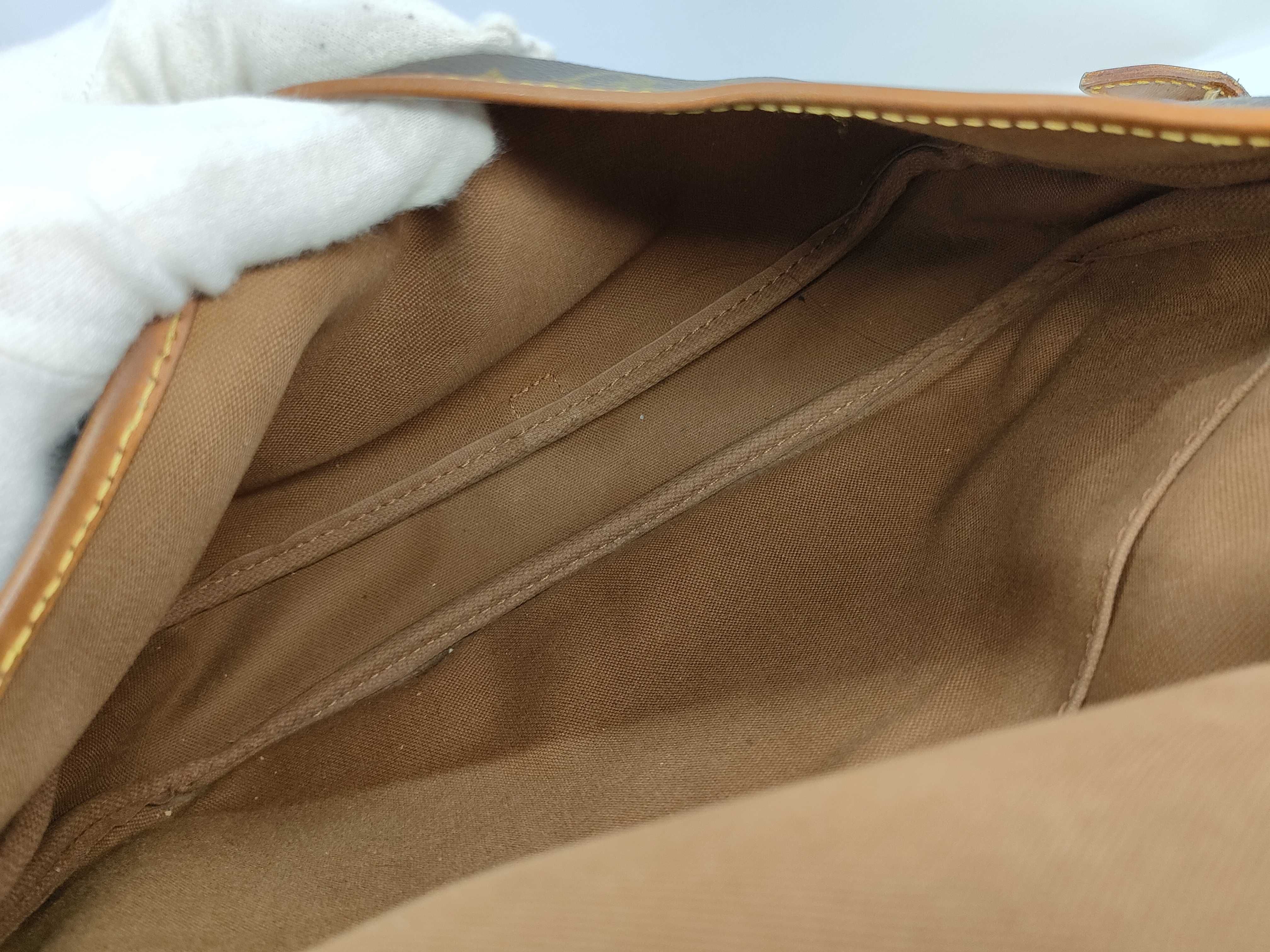 【水曜終了】(10229_0399)LOUIS VUITTON モノグラム M42256 ソミュール30 ショルダーバッグ