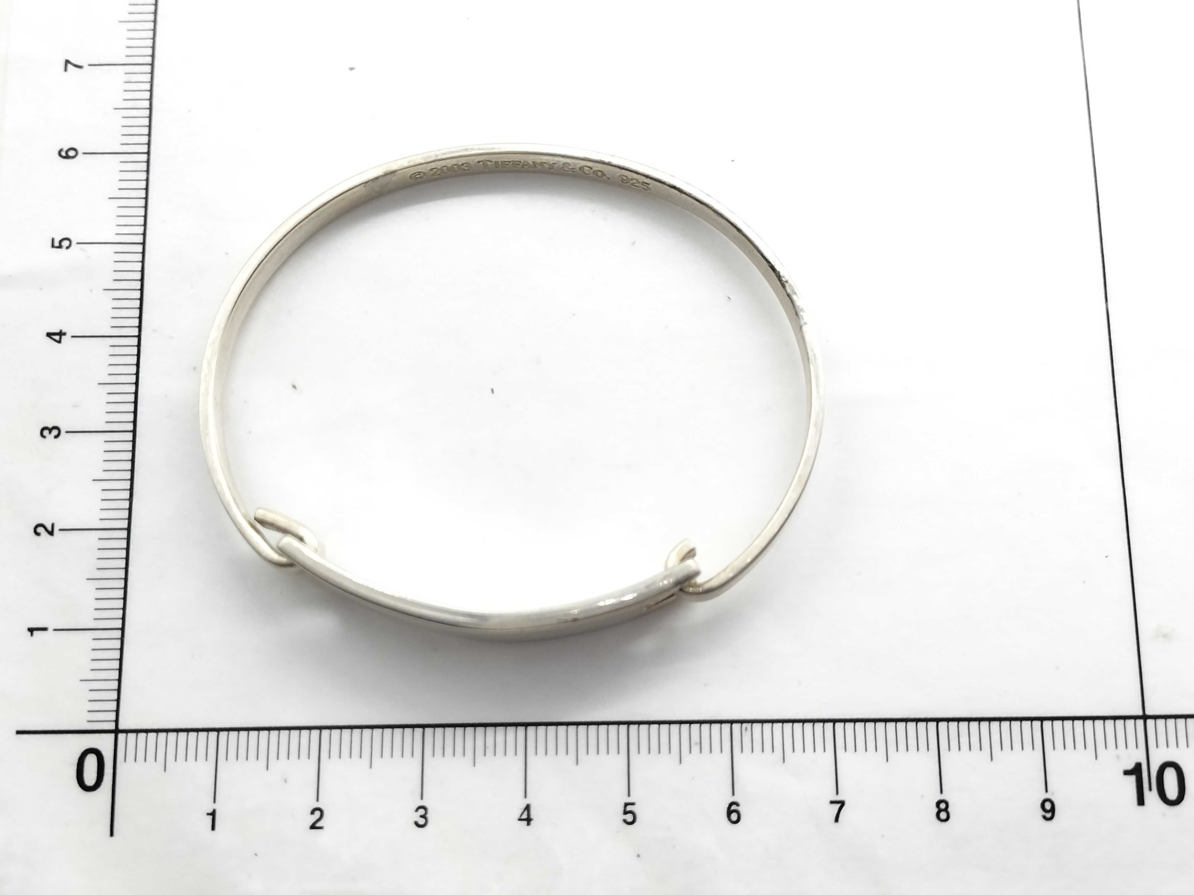 【水曜終了】(10221_0446)Tiffany&Co. ブレス 2003 925 ブレスレット・バングル