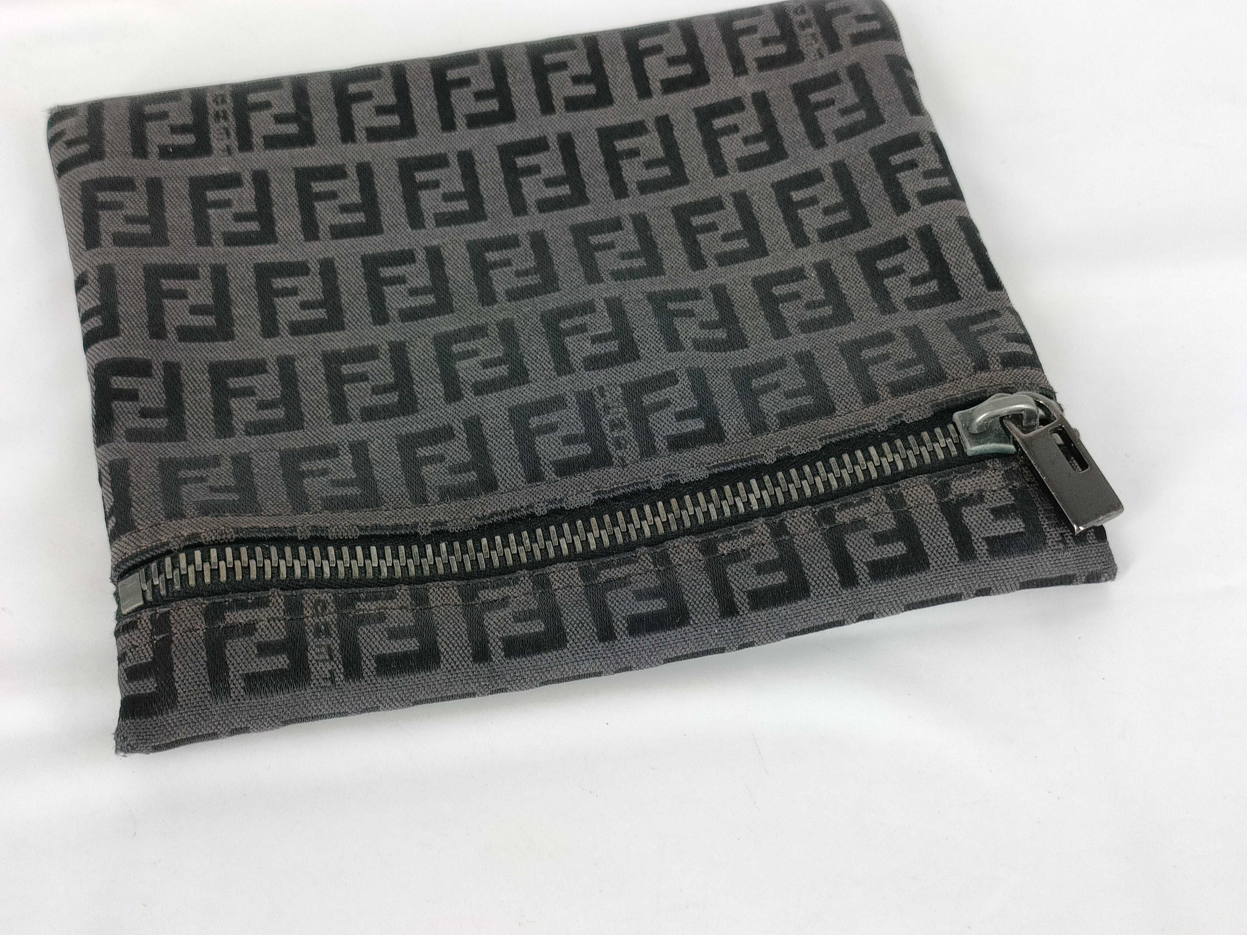 【水曜終了】(10230_0330)FENDI ズッカ柄 ズッカ柄 ポーチ ポーチ