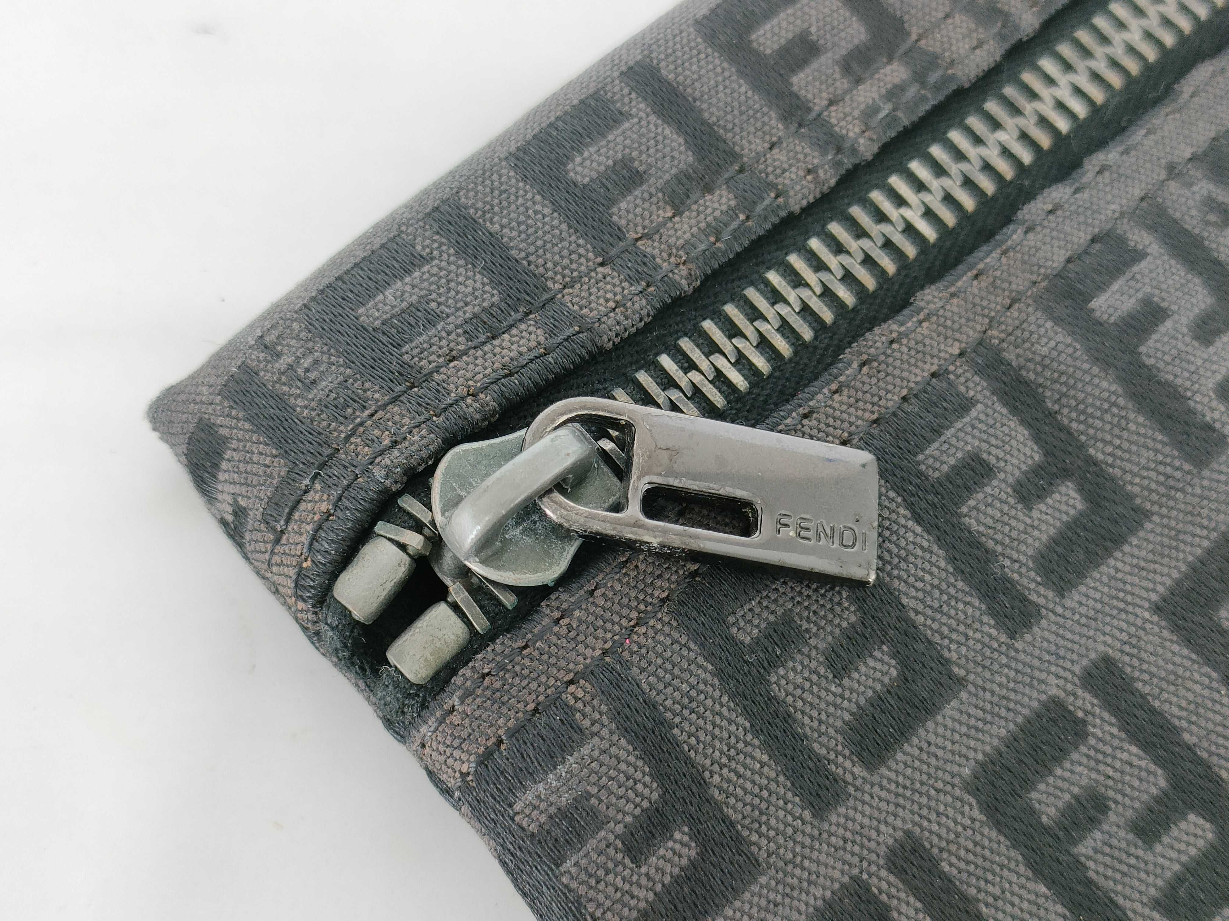 【水曜終了】(10230_0330)FENDI ズッカ柄 ズッカ柄 ポーチ ポーチ