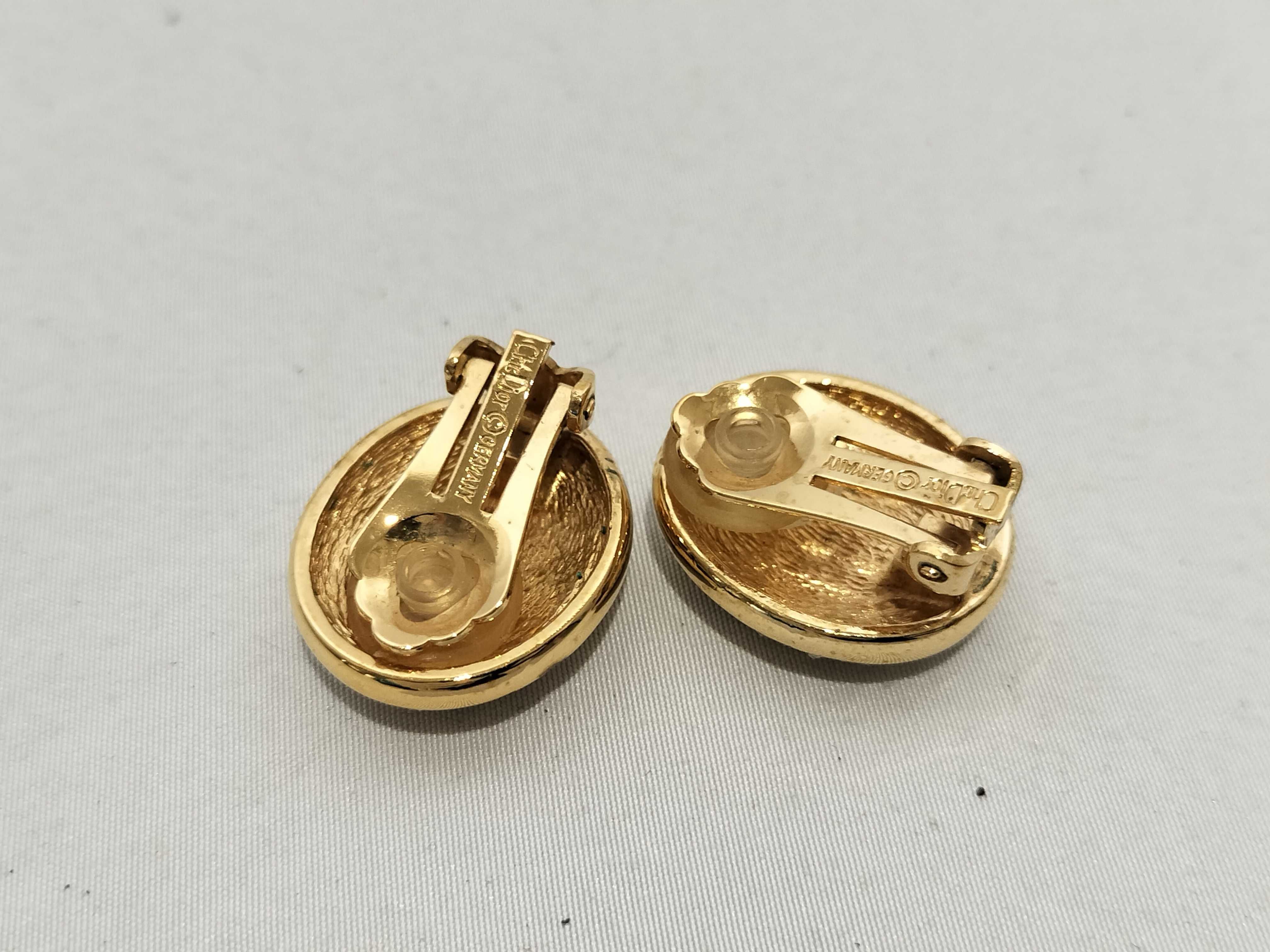 【水曜終了】(10221_0710)Dior チョーカーネックレス イヤリング ストーン付き アクセサリーまとめ アクセサリーまとめ(アクセサリー)