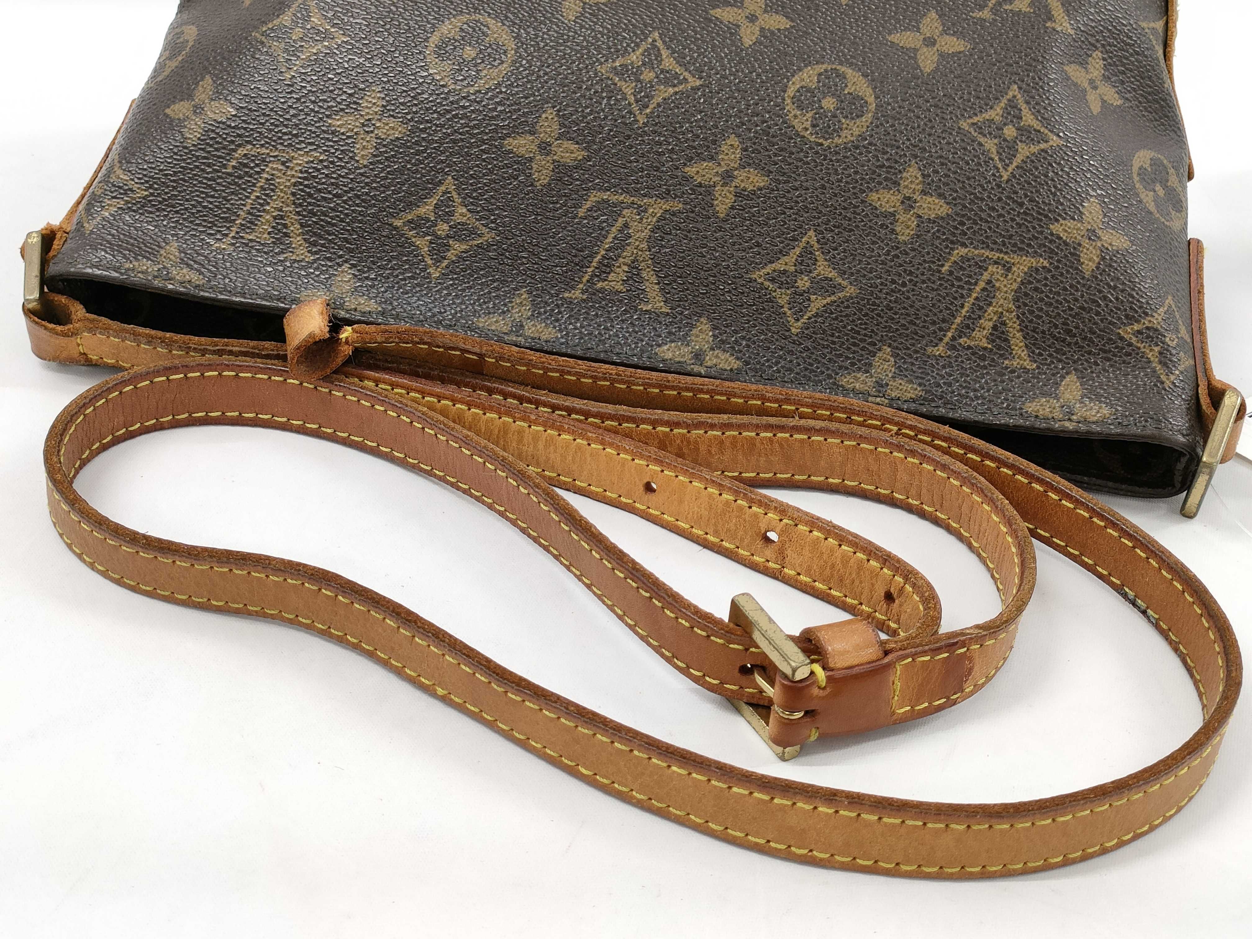 【水曜終了】(10229_0400)LOUIS VUITTON モノグラム M51240 トロター 千切れ ショルダーバッグ