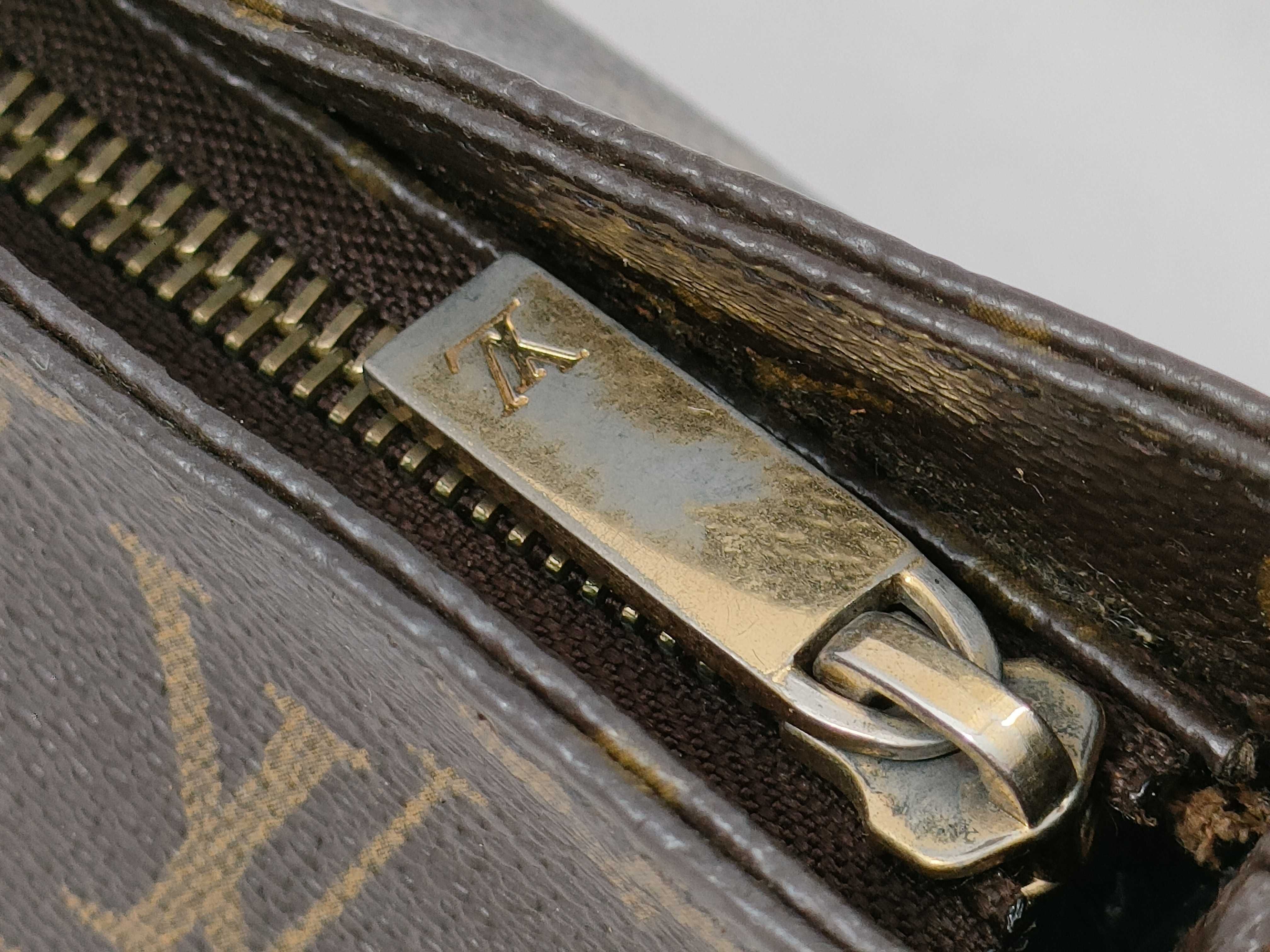 【水曜終了】(10229_0400)LOUIS VUITTON モノグラム M51240 トロター 千切れ ショルダーバッグ