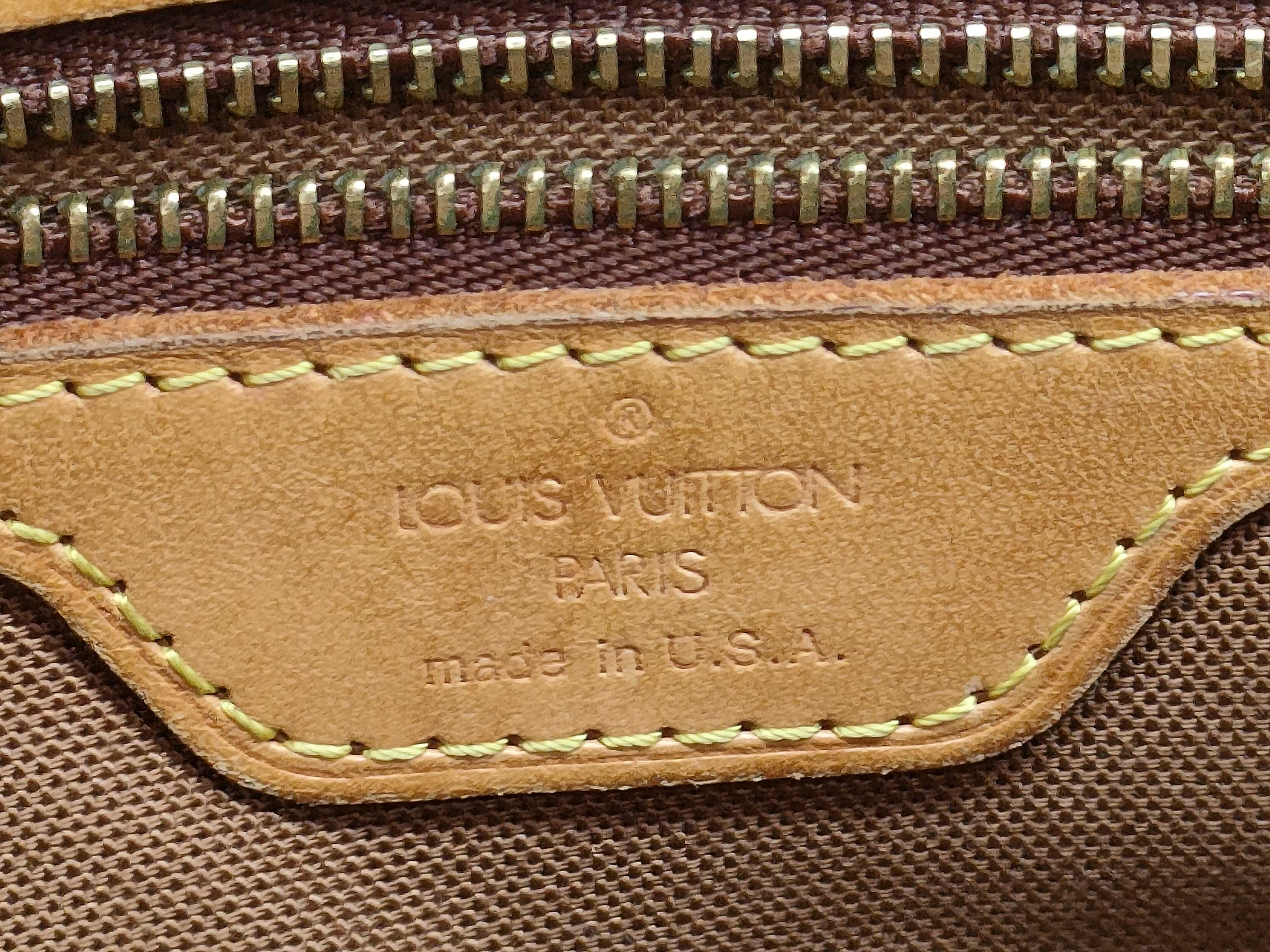 【水曜終了】(10229_0400)LOUIS VUITTON モノグラム M51240 トロター 千切れ ショルダーバッグ