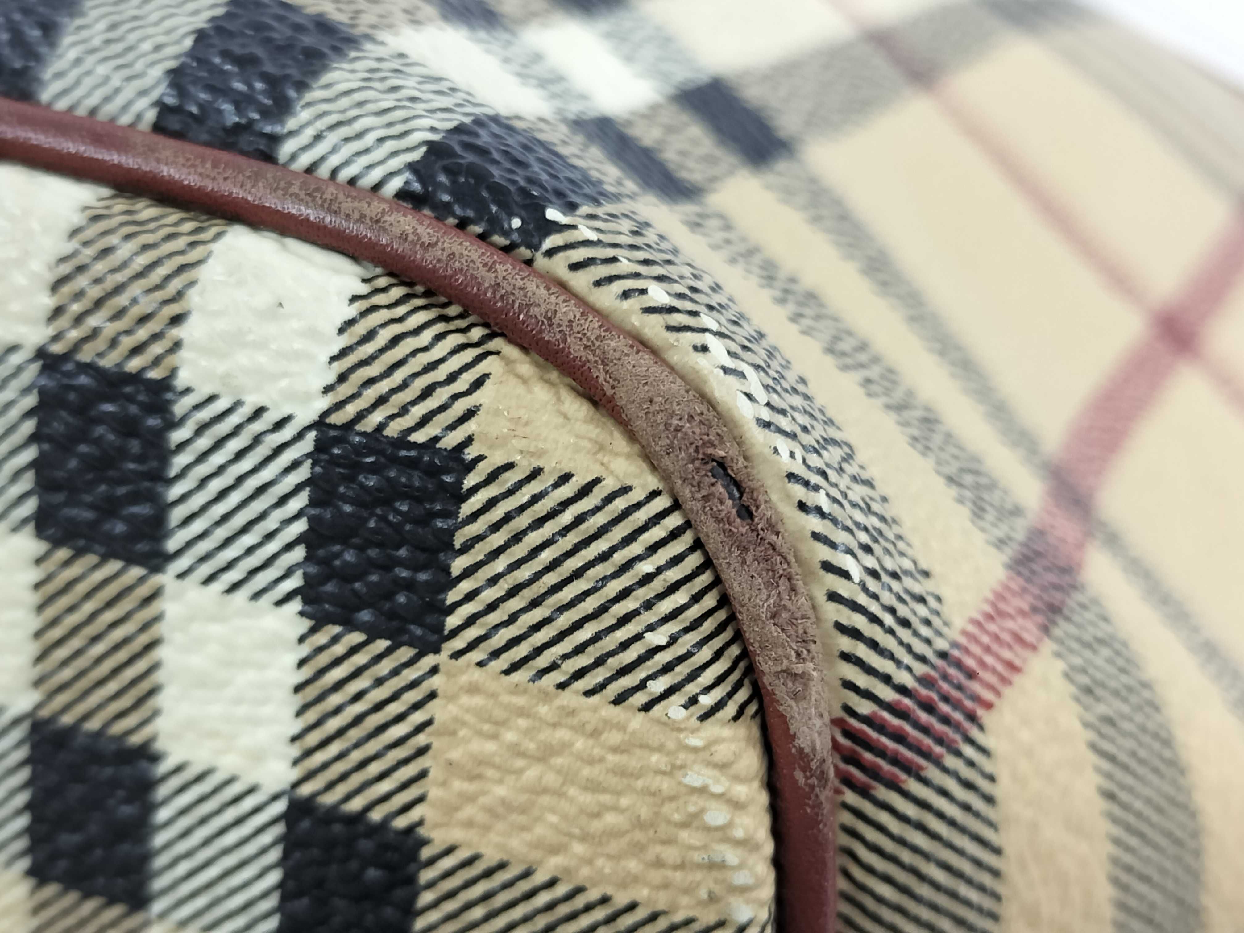 【水曜終了】(10220_0233)BURBERRY ノバチェックPVC シャドーホース 擦れ考慮 トートバッグ