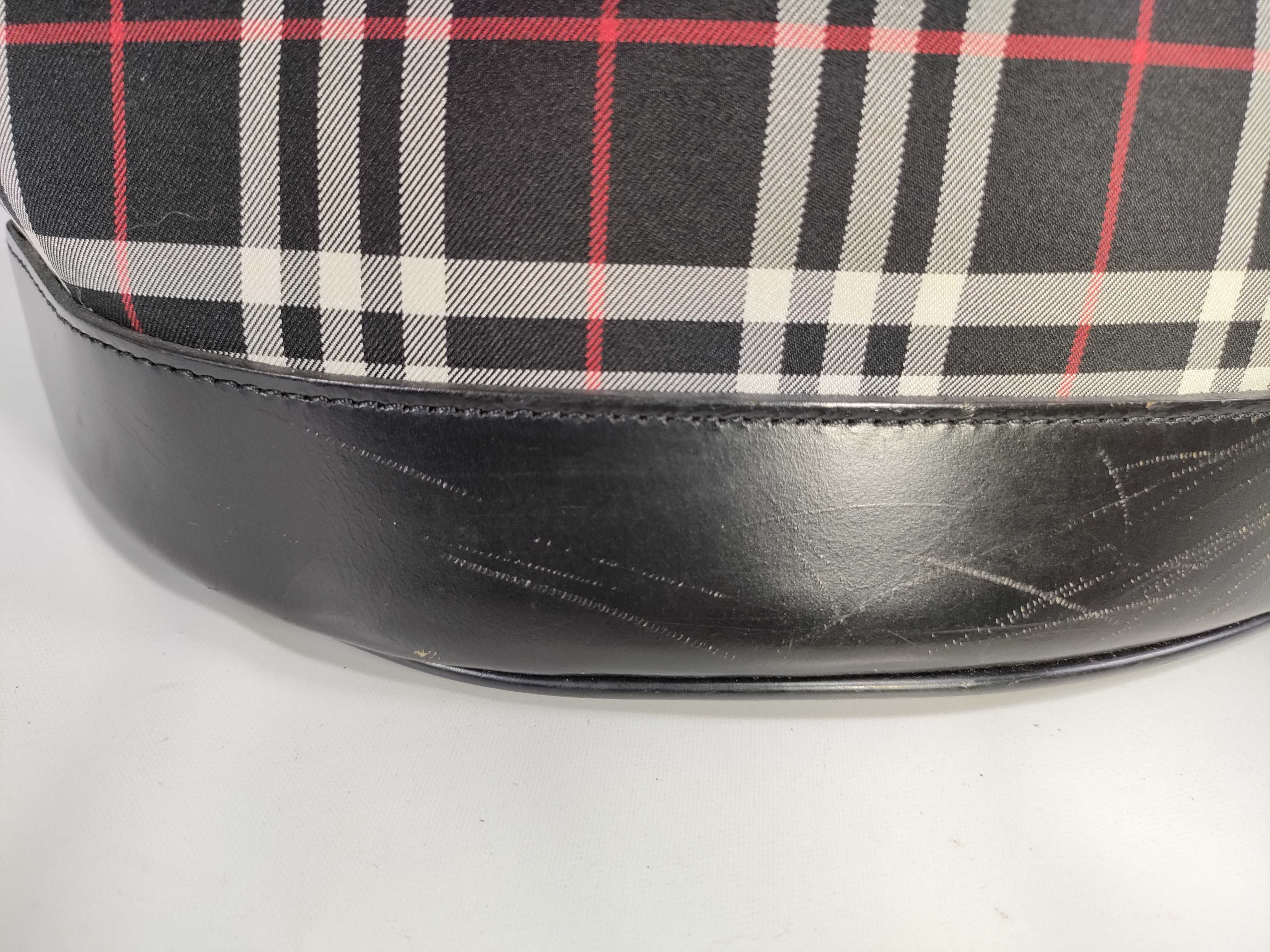 【水曜終了】(10220_0231)BURBERRY ブルーレーベル バーバリーズ ナイロン ハンドバッグ ショルダーバッグ