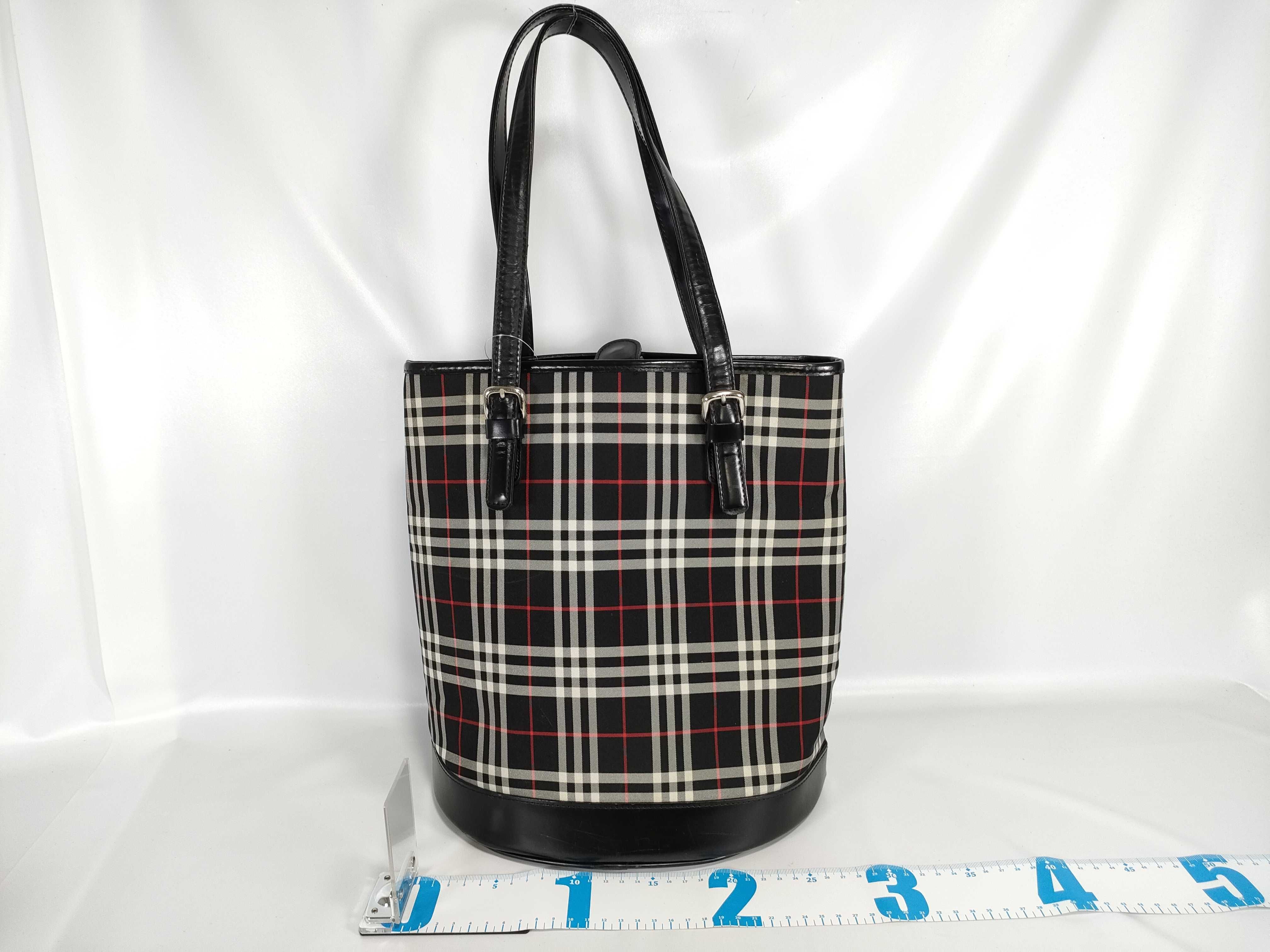 【水曜終了】(10220_0231)BURBERRY ブルーレーベル バーバリーズ ナイロン ハンドバッグ ショルダーバッグ