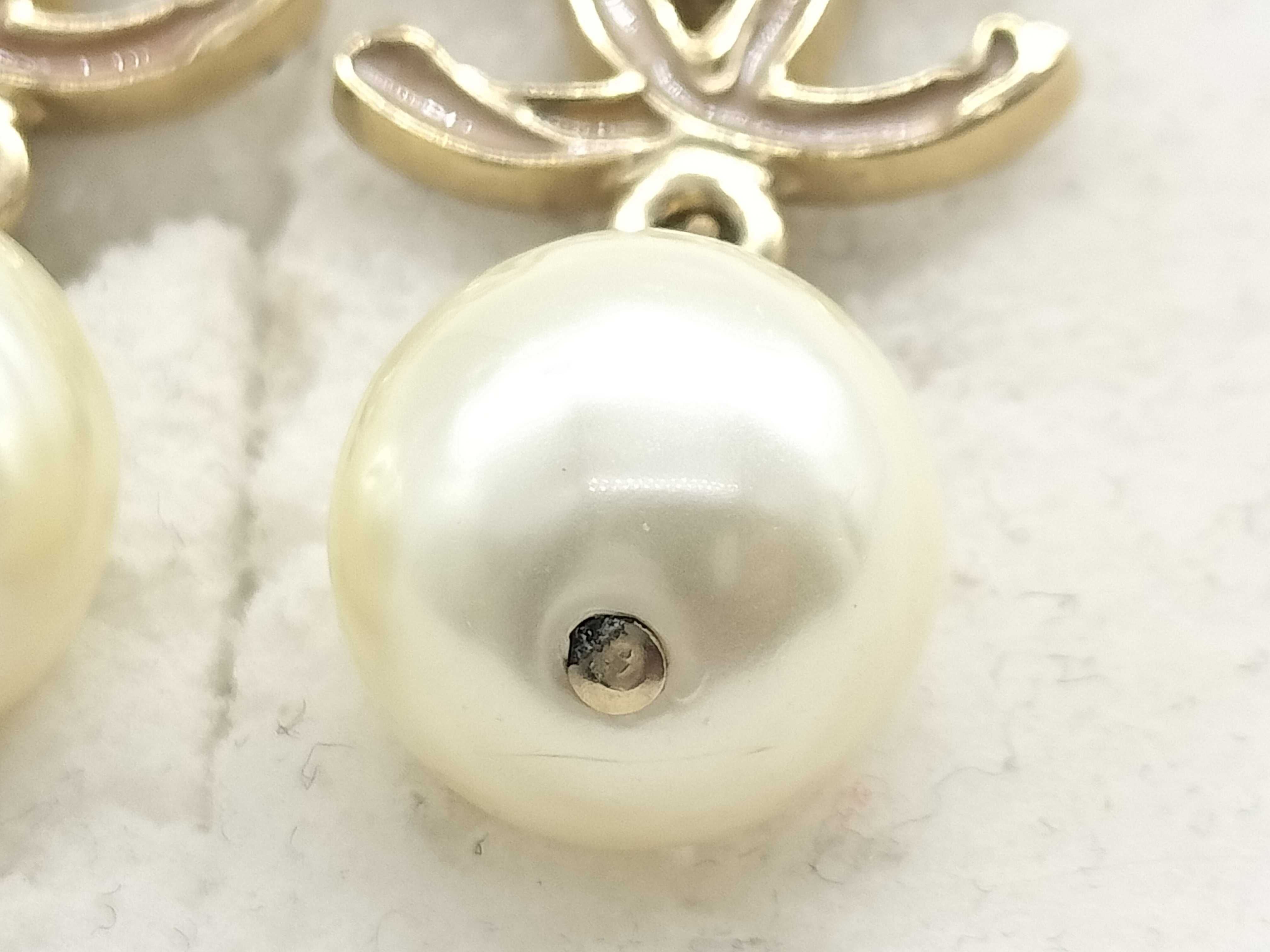 【水曜終了】(10228_0046)CHANEL ココマーク/パール/イヤリング/10P イヤリング