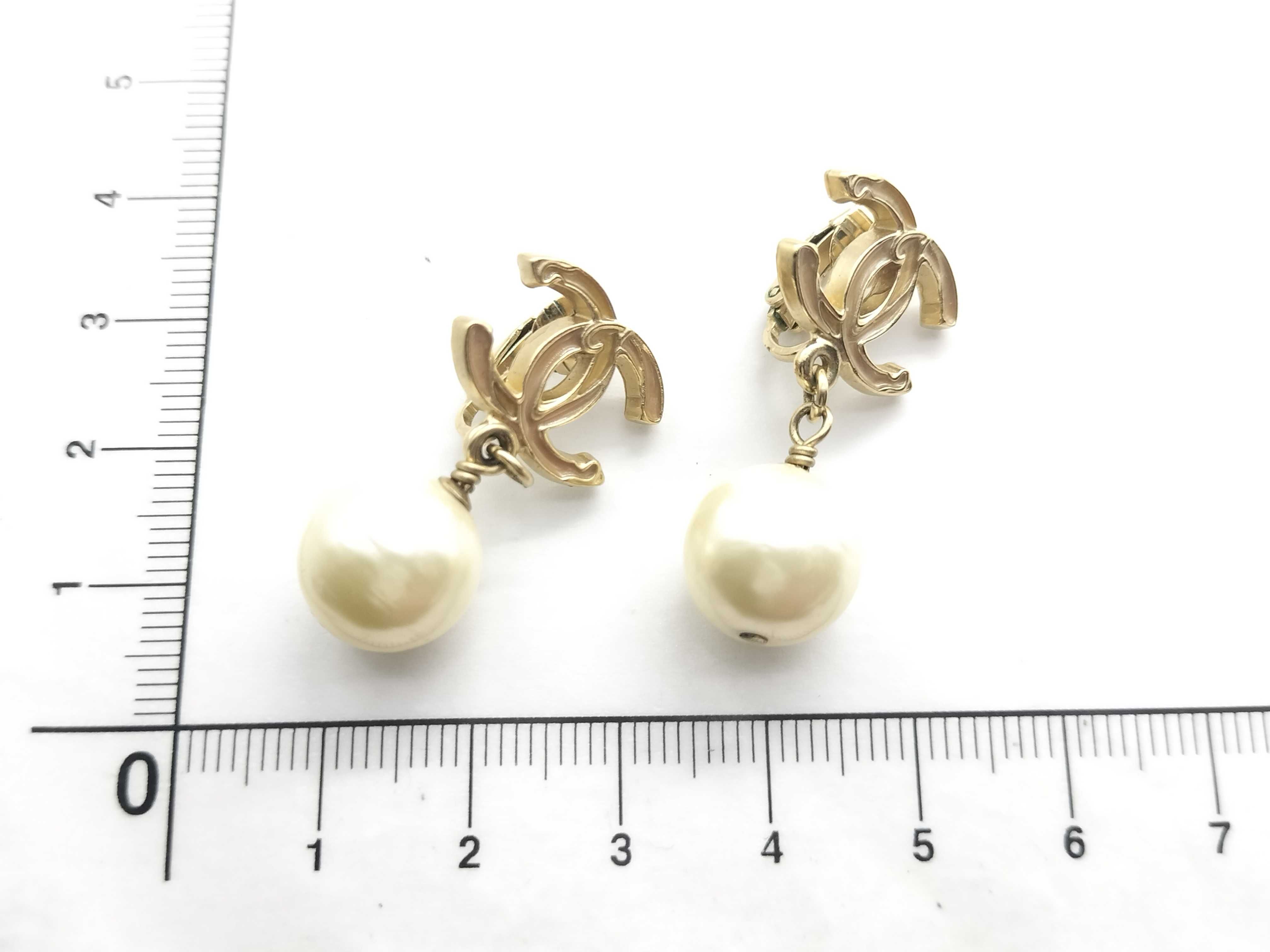 【水曜終了】(10228_0046)CHANEL ココマーク/パール/イヤリング/10P イヤリング