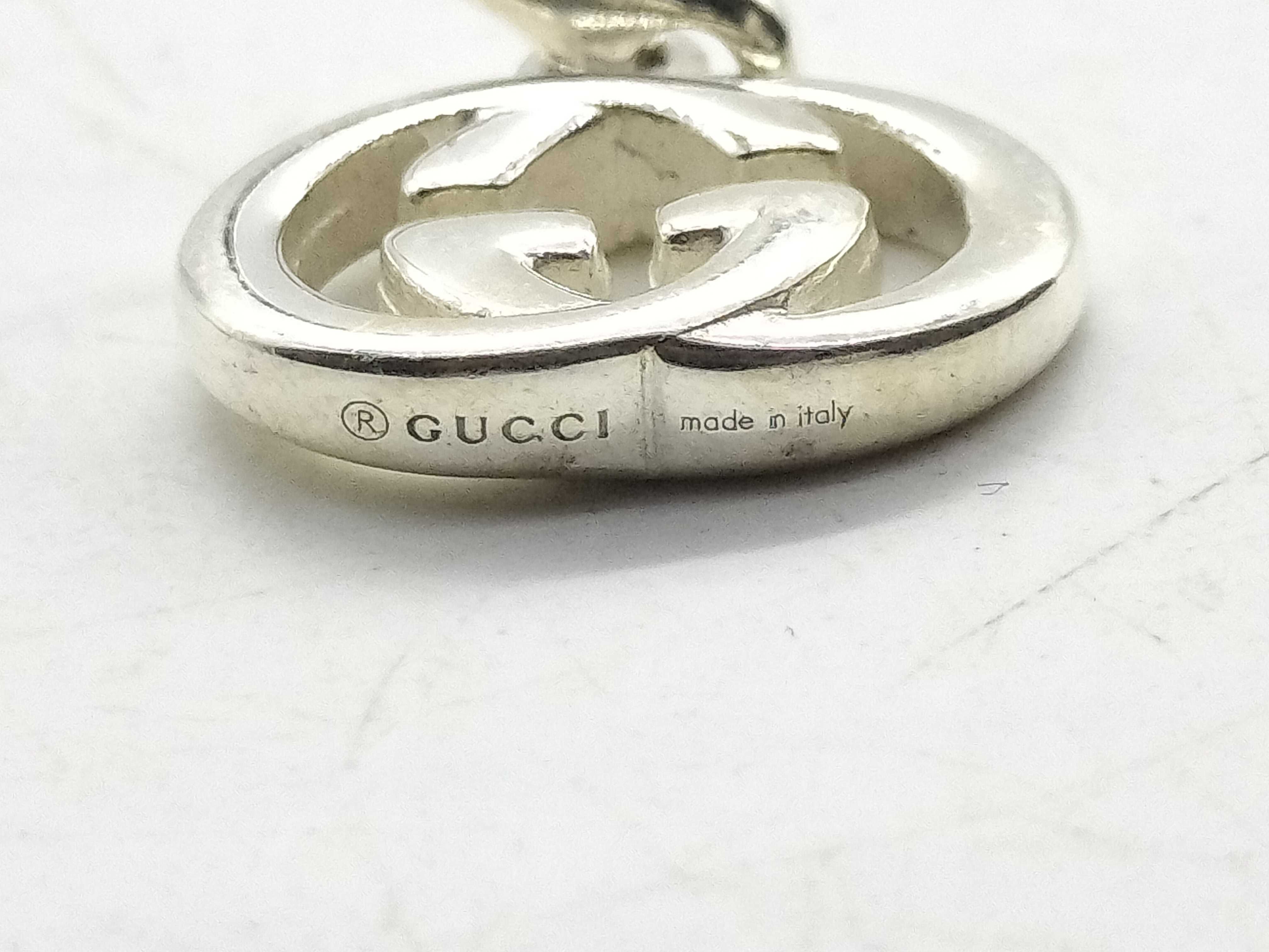 【水曜終了】(10223_0137)GUCCI 925インターロッキングピアス/ディオール ロゴピアス ピアス