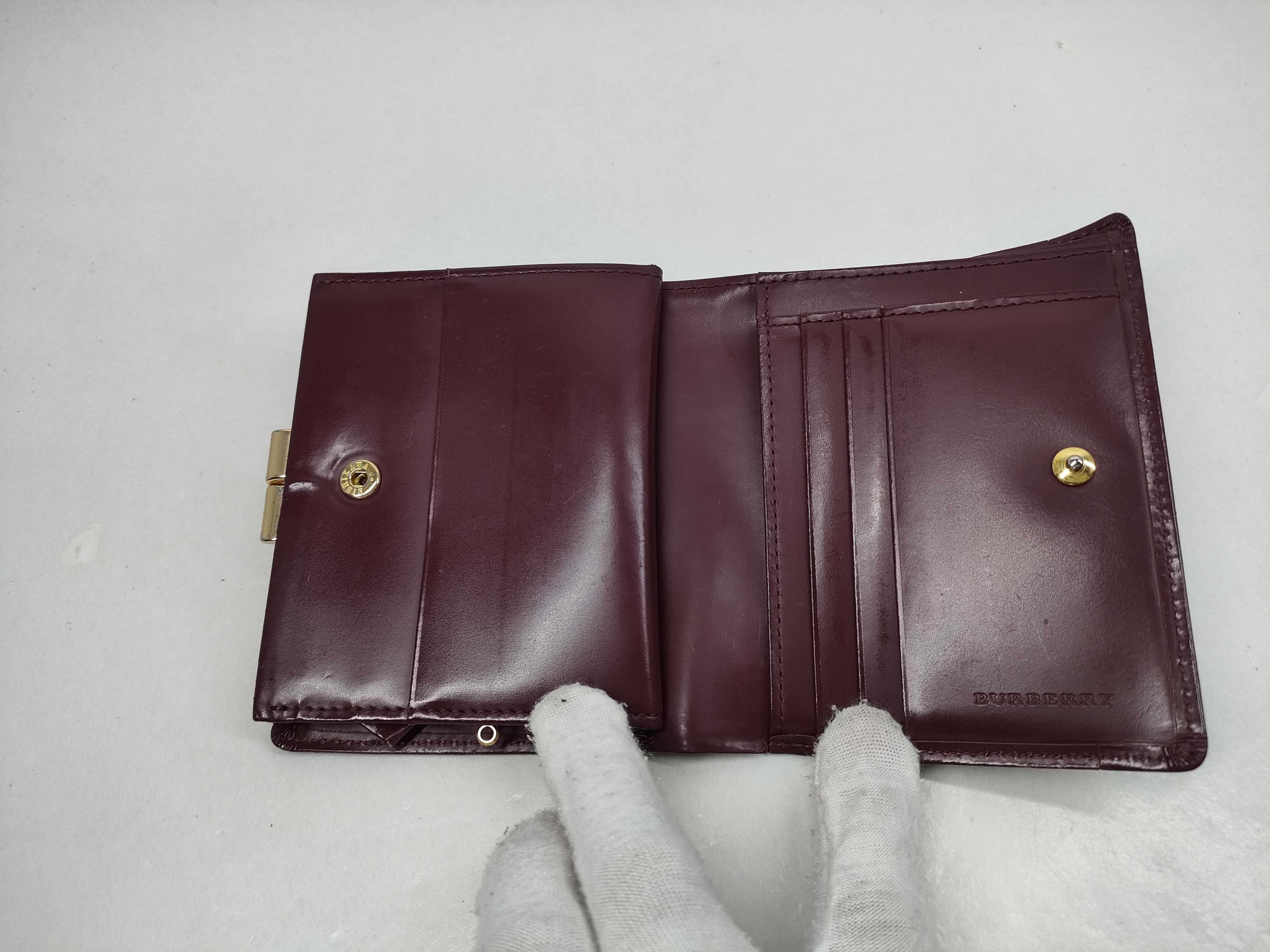 【水曜終了】(10221_0184)BURBERRY ガマ口 財布 財布