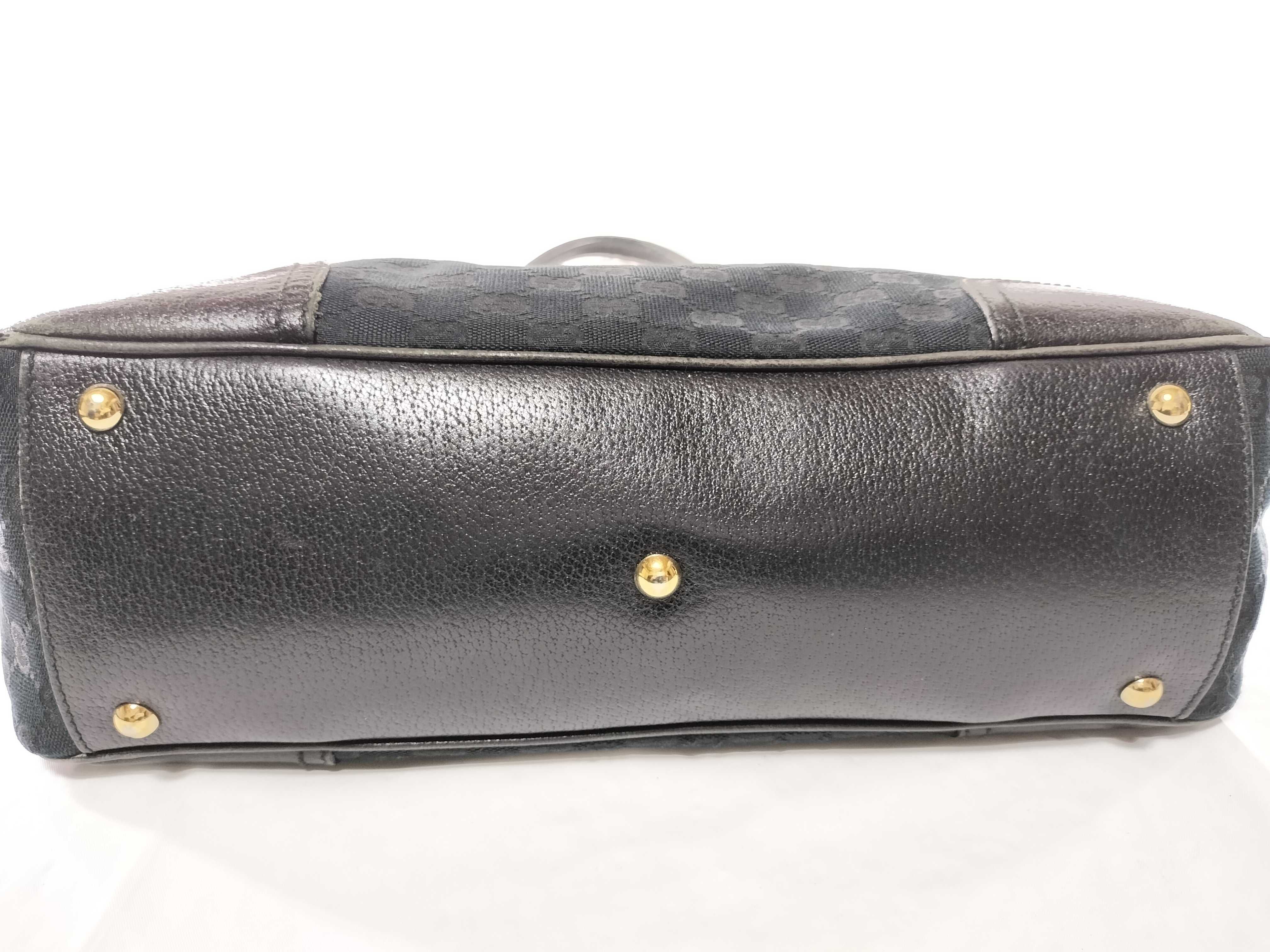 【水曜終了】(10230_0023)GUCCI GGキャンバス シェリー ハンドバッグ 177052 トートバッグ