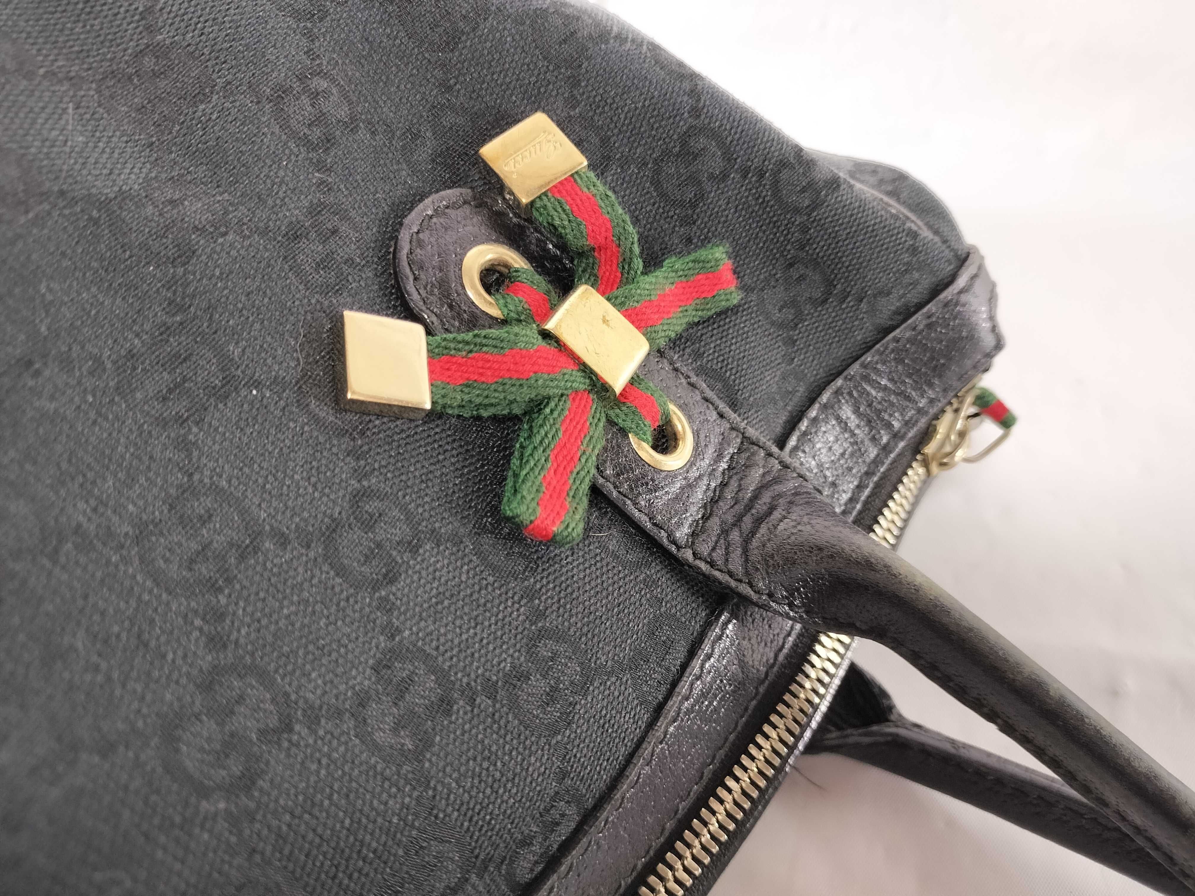 【水曜終了】(10230_0023)GUCCI GGキャンバス シェリー ハンドバッグ 177052 トートバッグ