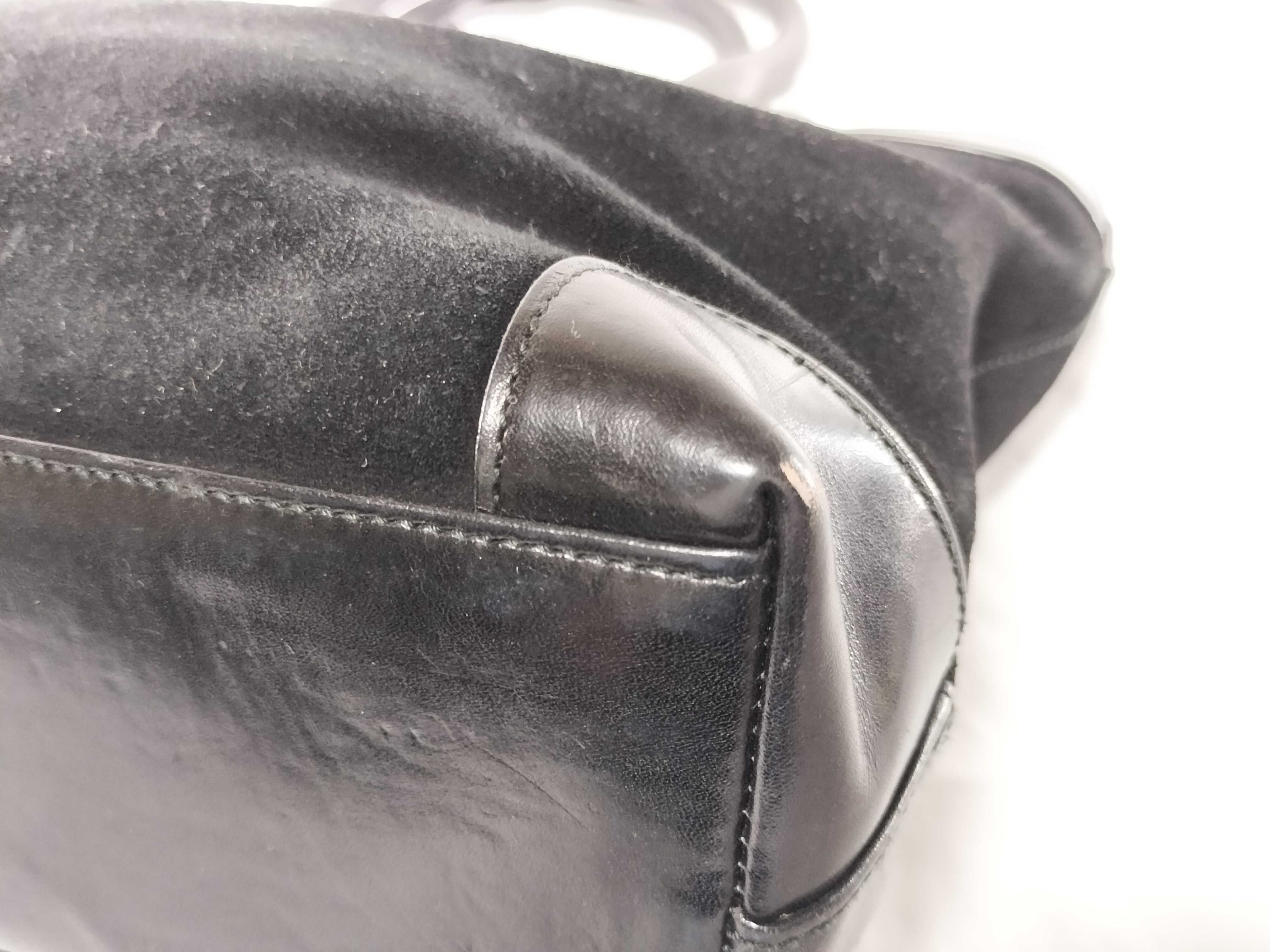 【水曜終了】(10230_0024)GUCCI シェリー スエード バッグ 33890 ハンドバッグ