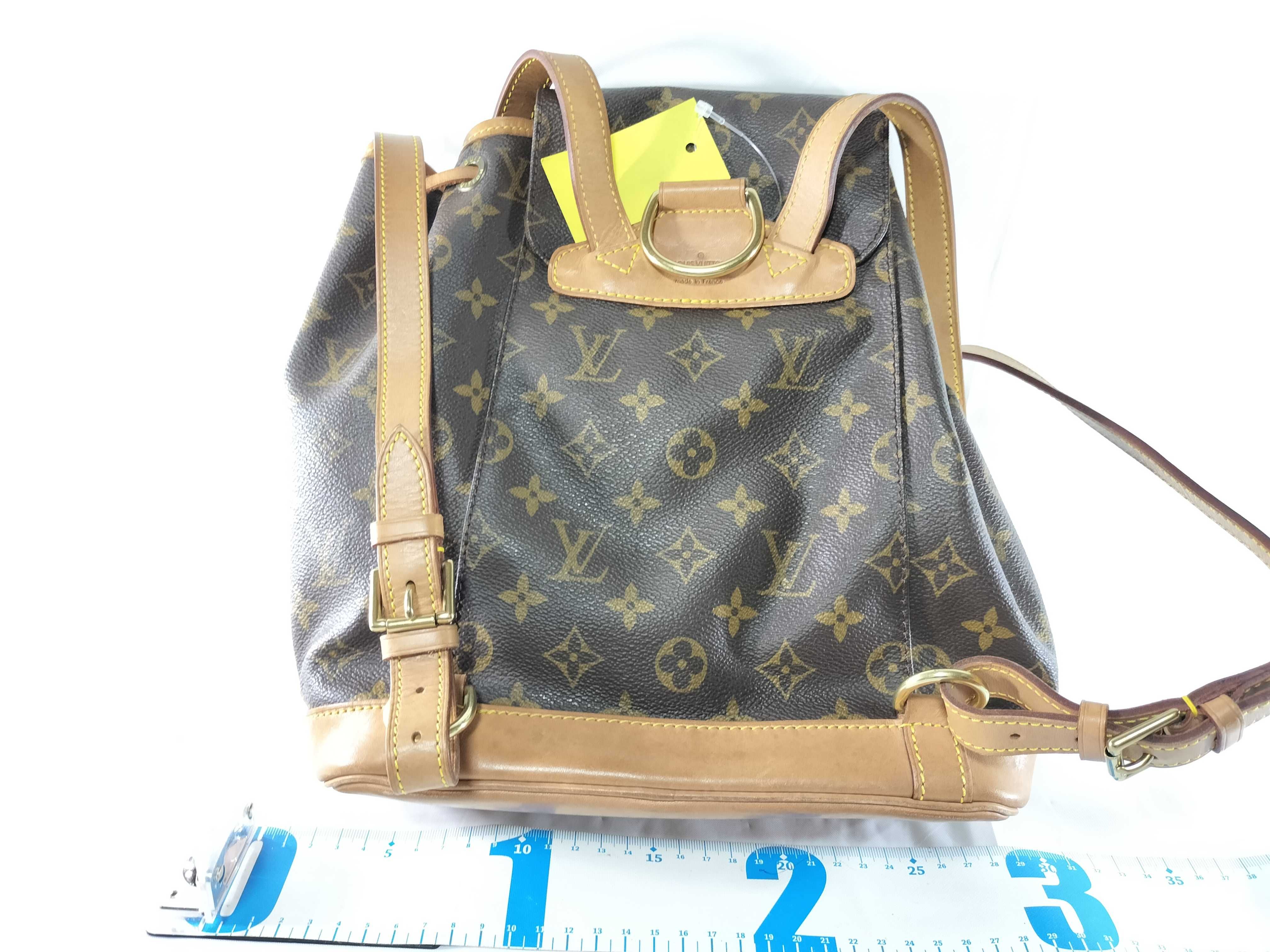 【水曜終了】(10229_0094)LOUIS VUITTON モノグラム モンスリMM リュックサック